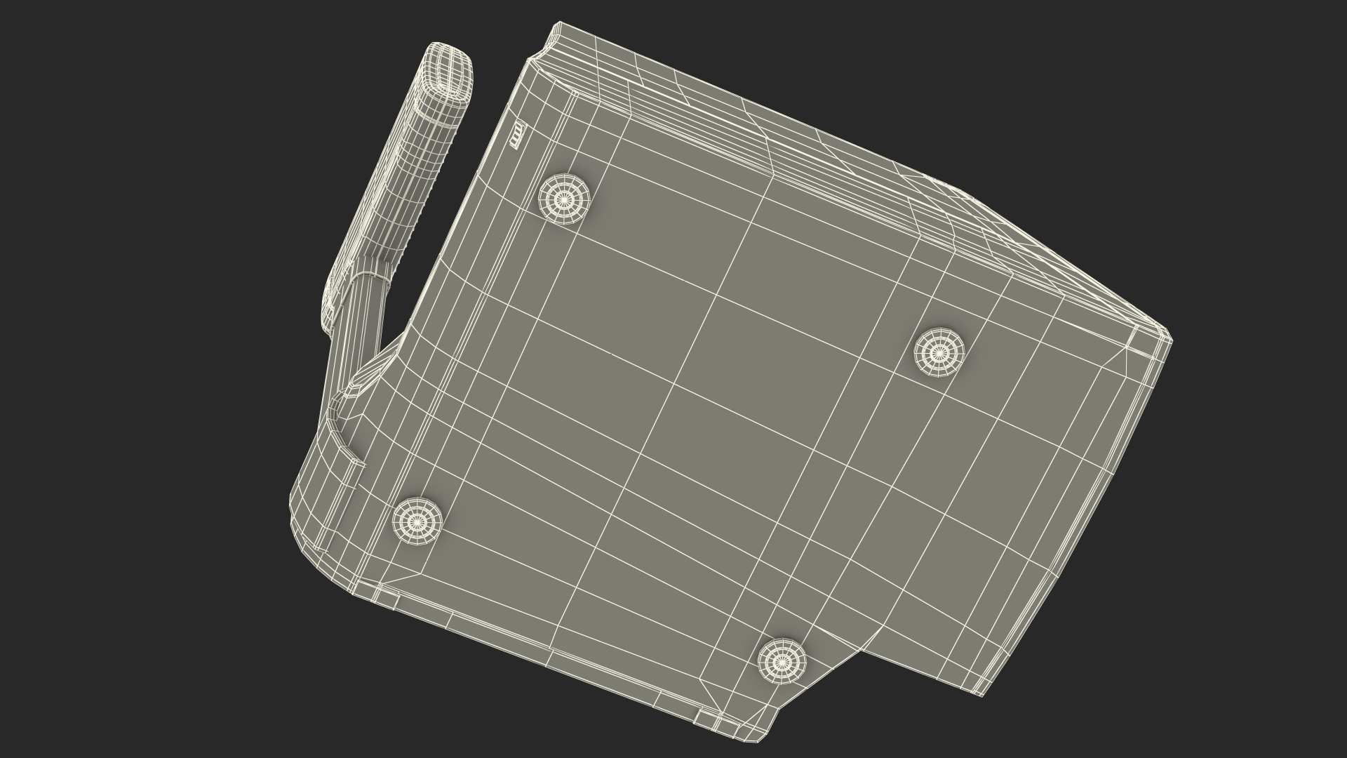 Self Service Counter Scales 3D