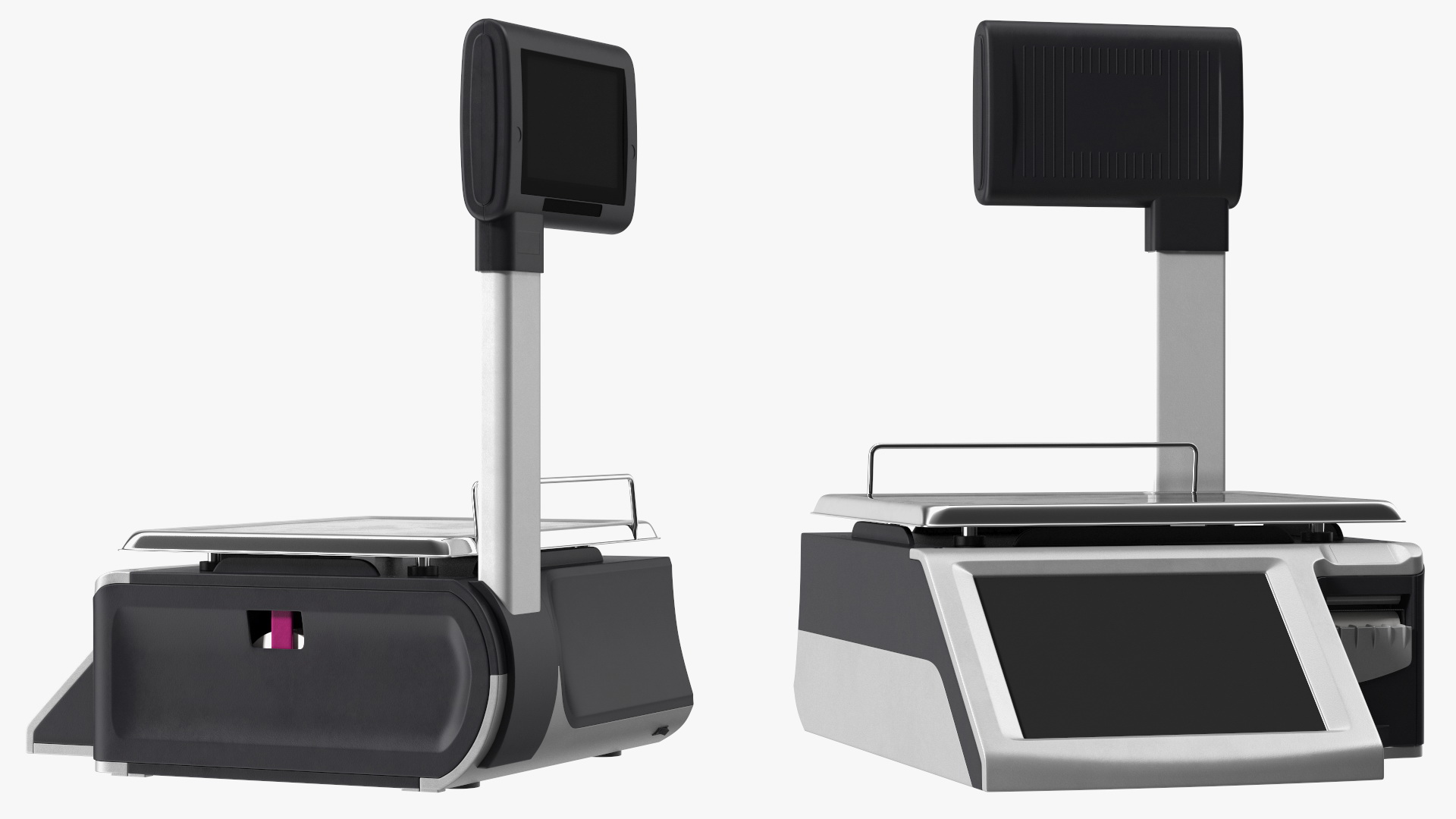 Self Service Counter Scales 3D