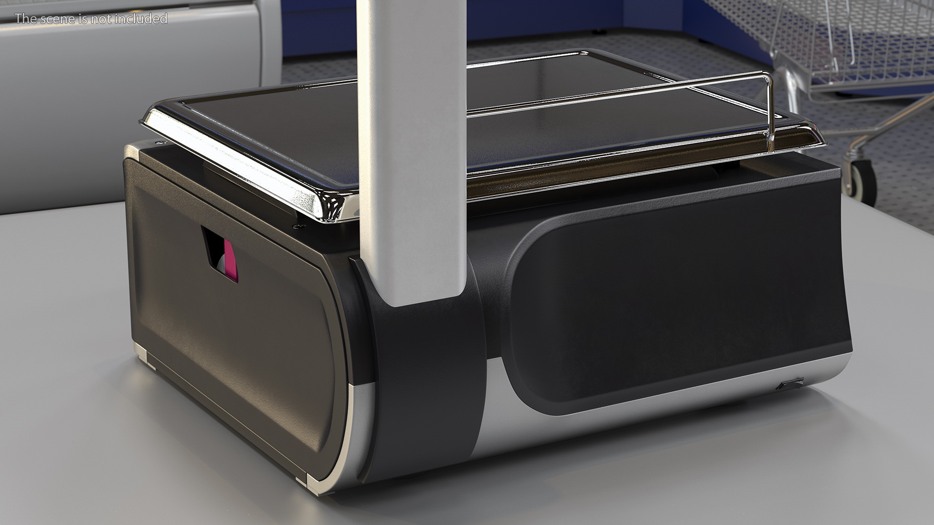 Self Service Counter Scales 3D