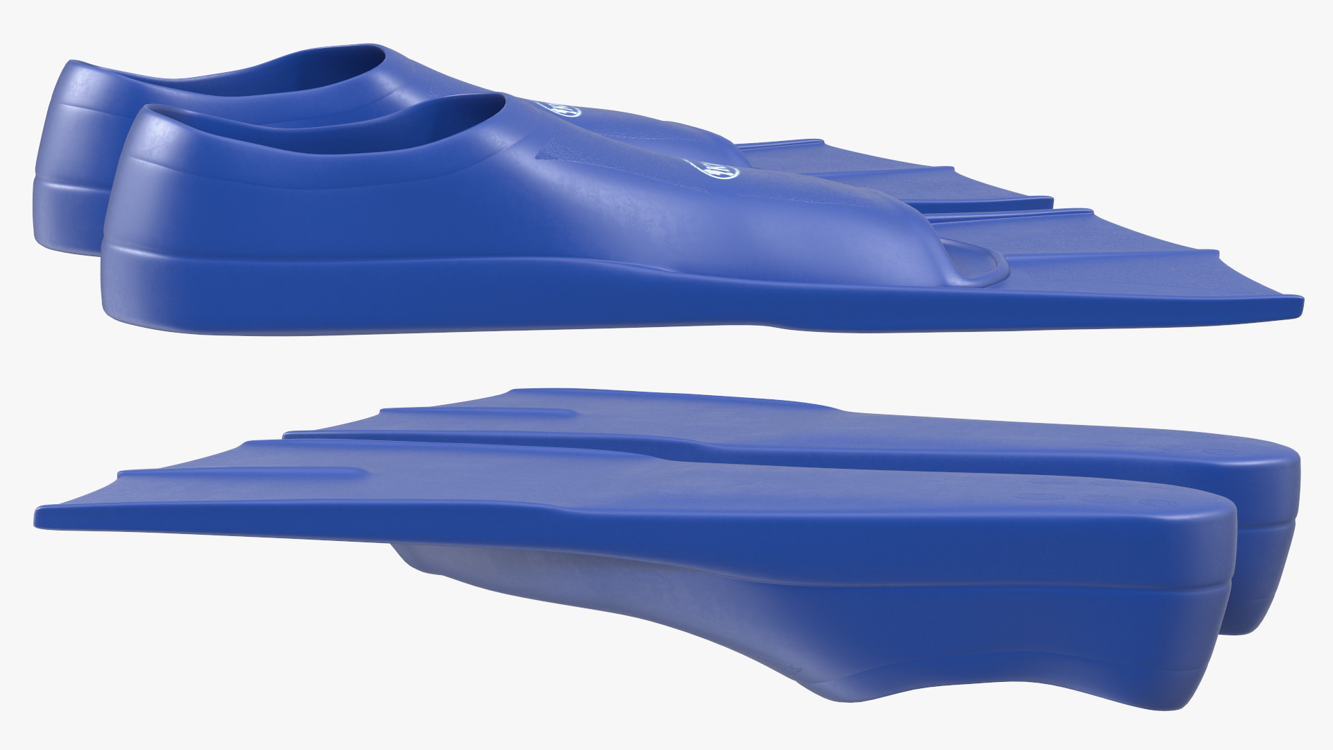 Short Blade Training Fin 3D model