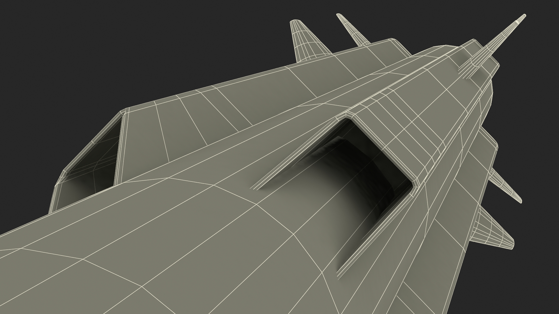 3D Maritime Strike Missile model