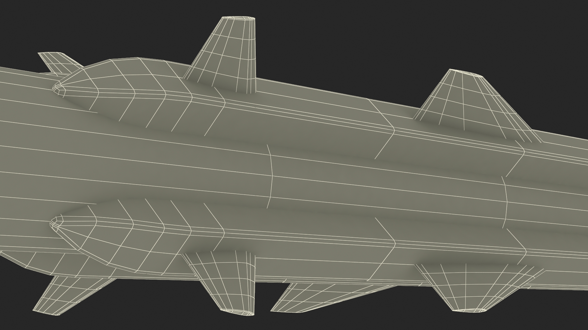 3D Maritime Strike Missile model