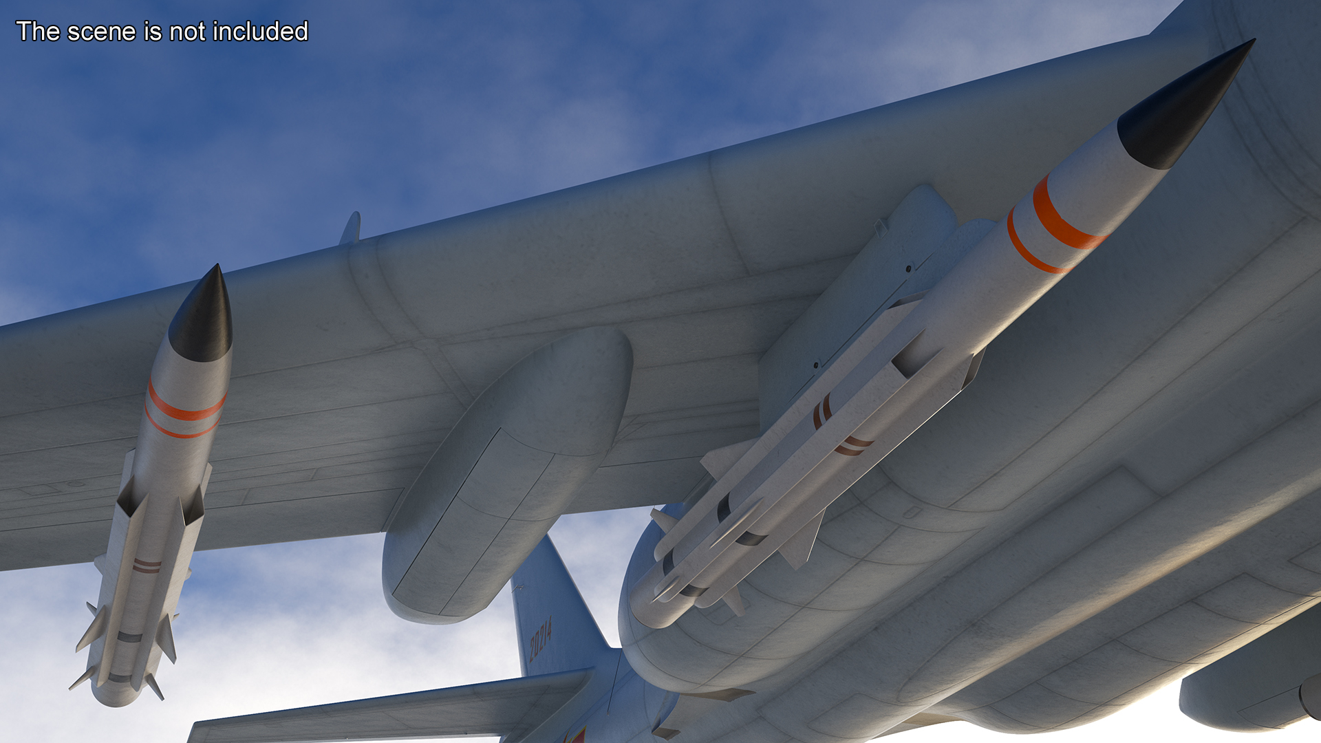 3D Maritime Strike Missile model