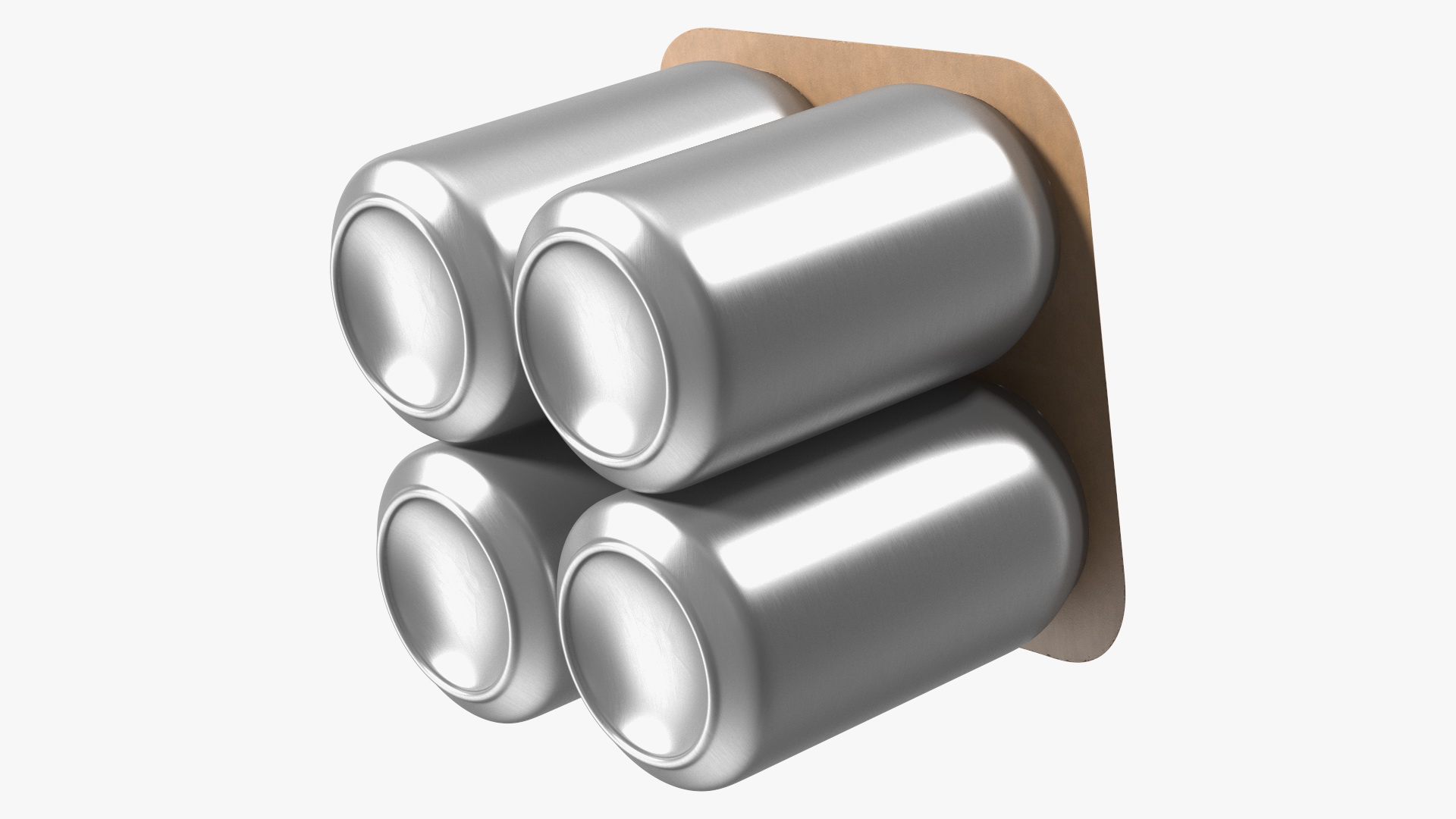 3D Paper Based Multipack 4 Soda Can Solution