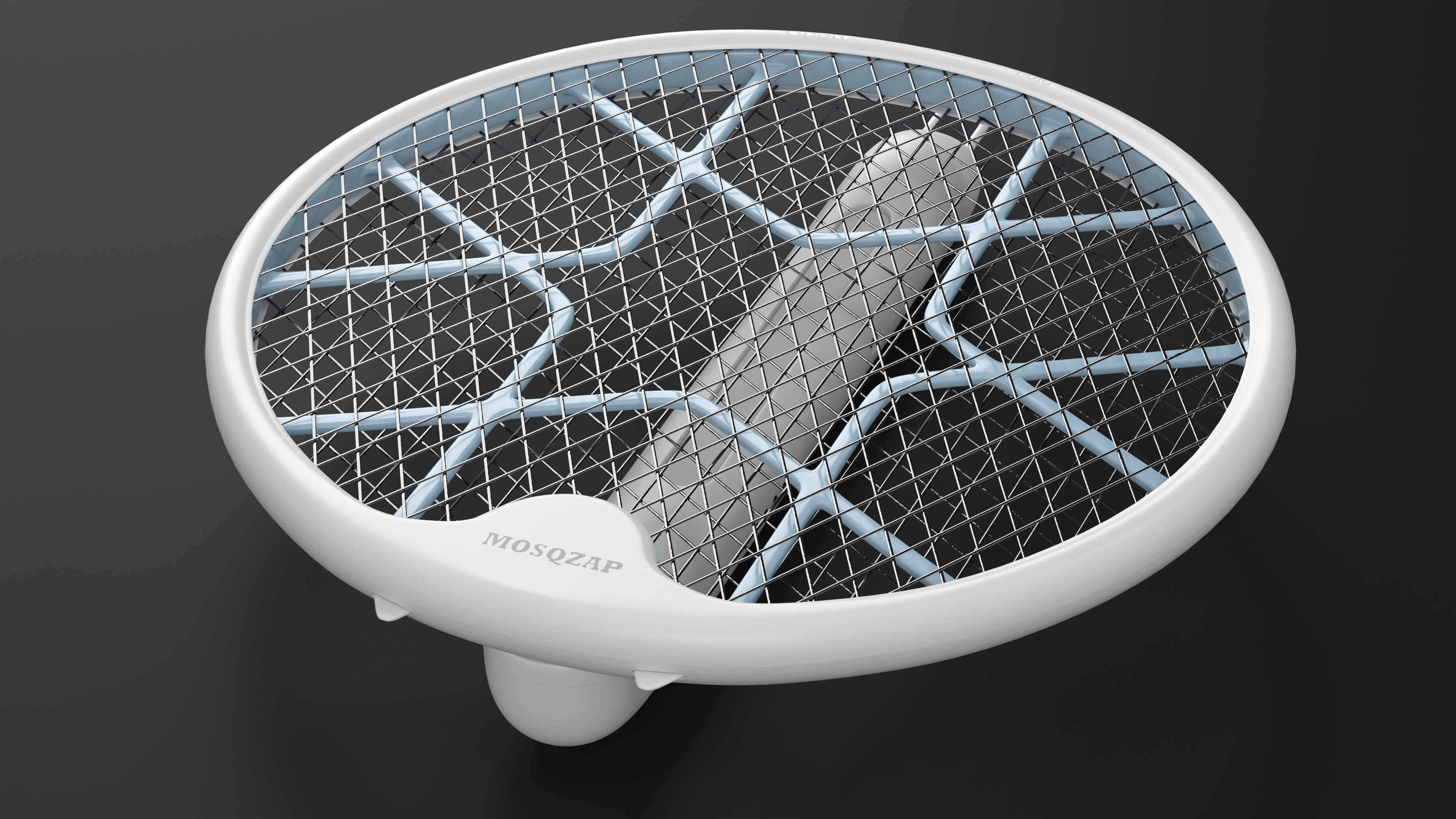 3D model Mosqzap Bug Zapper Racket Assembled