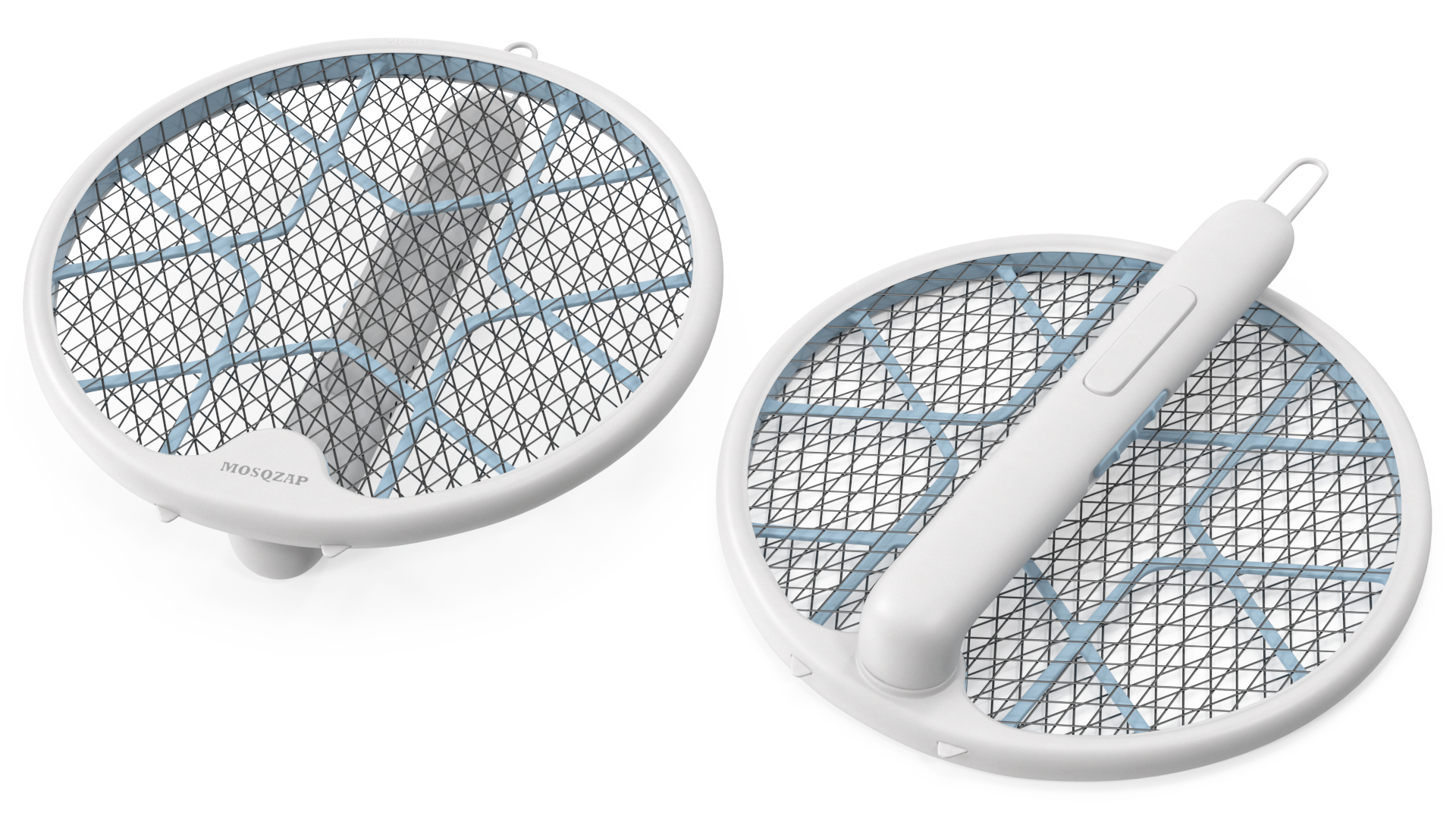 3D model Mosqzap Bug Zapper Racket Assembled