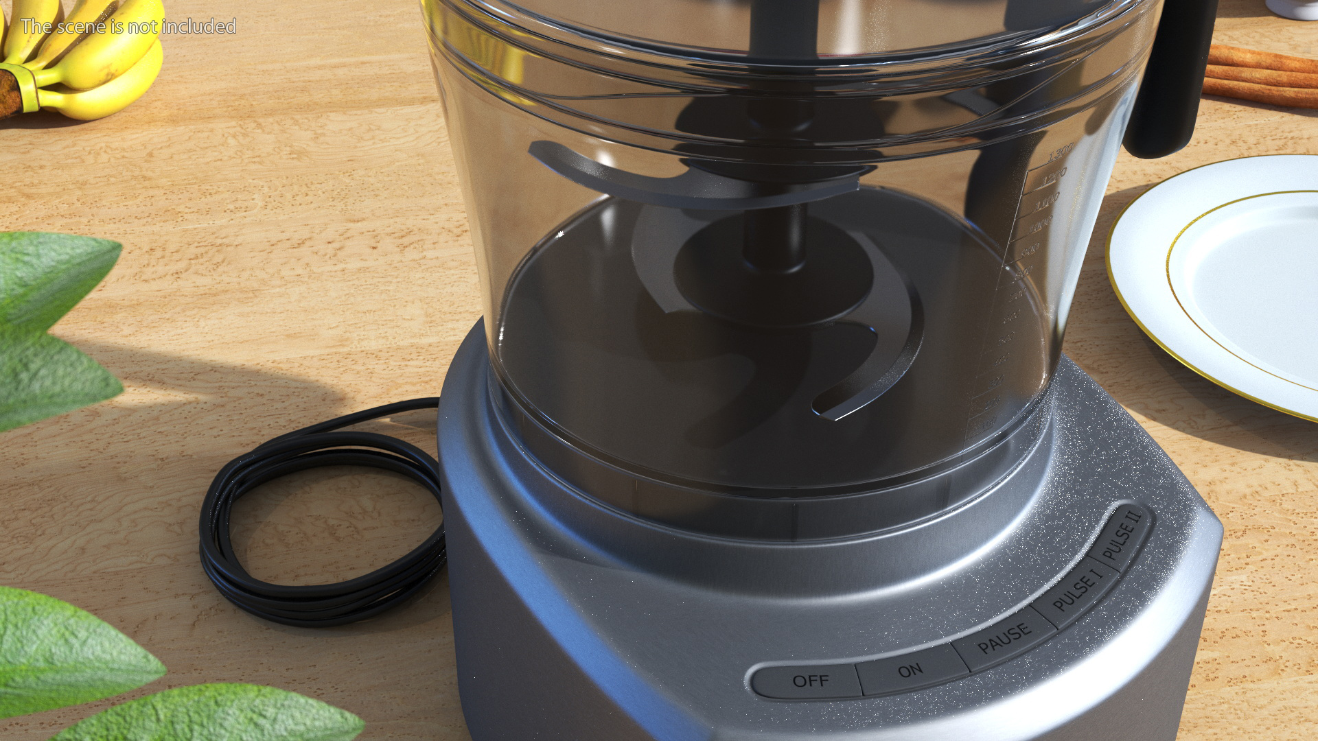 3D Electric Food Processor model