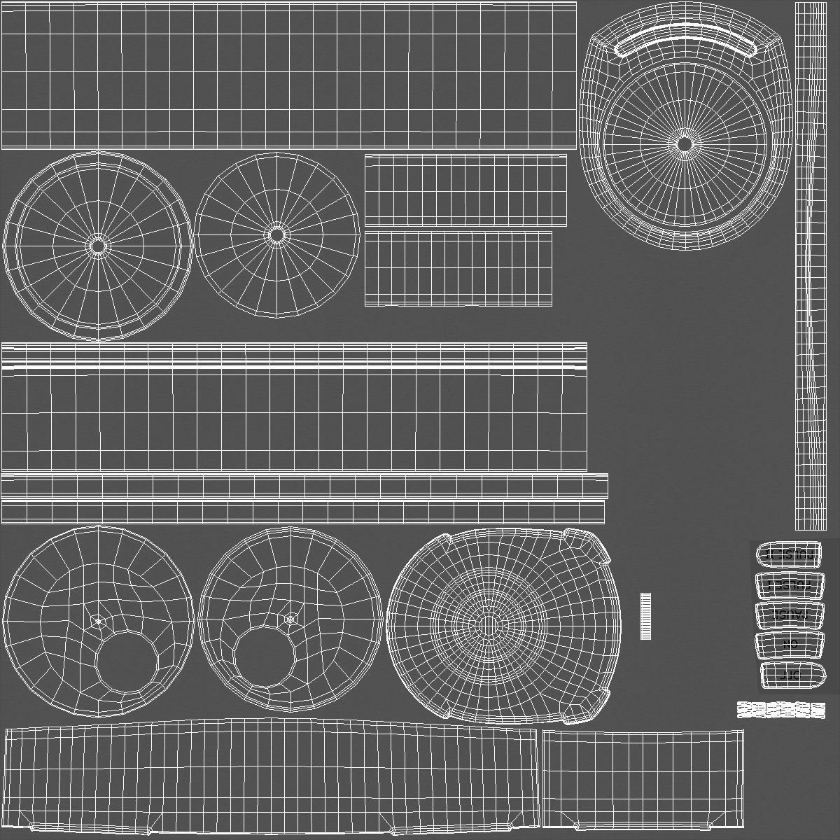 3D Electric Food Processor model