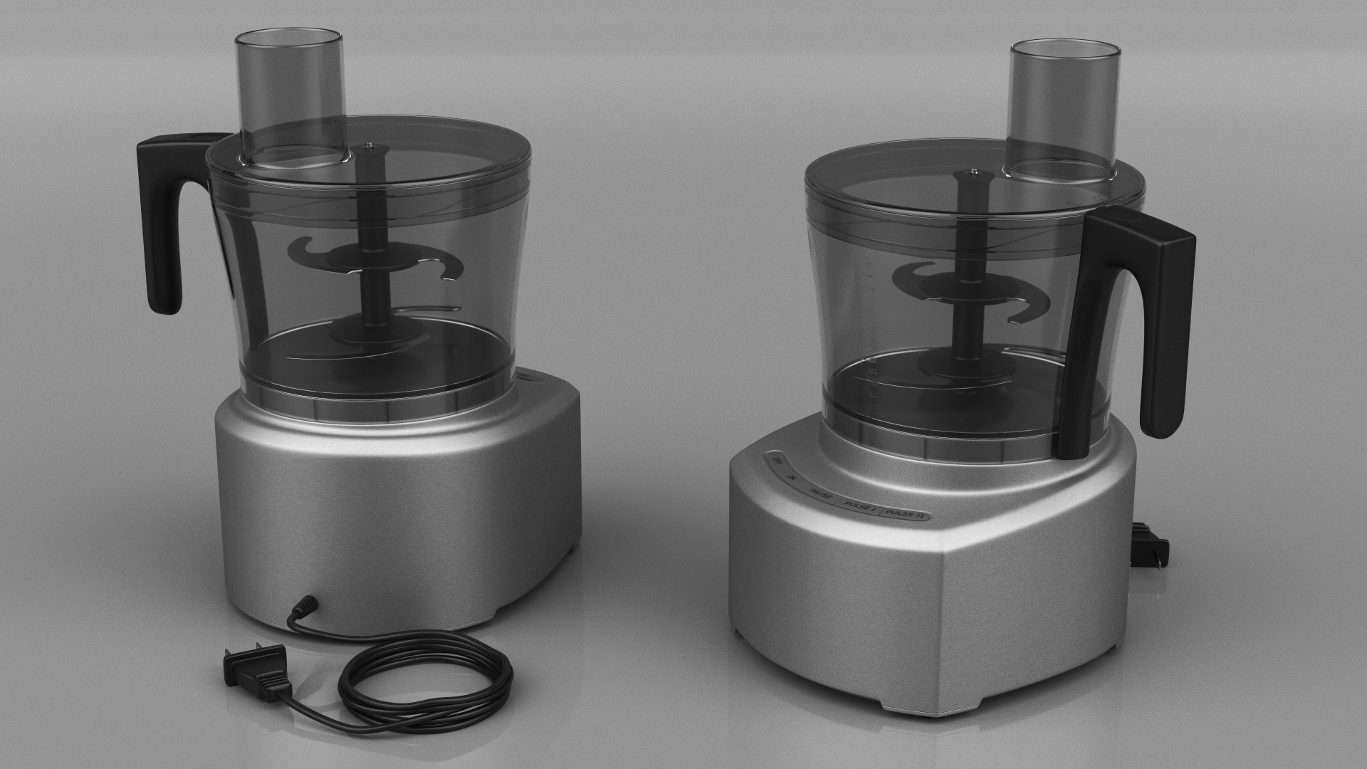 3D Electric Food Processor model