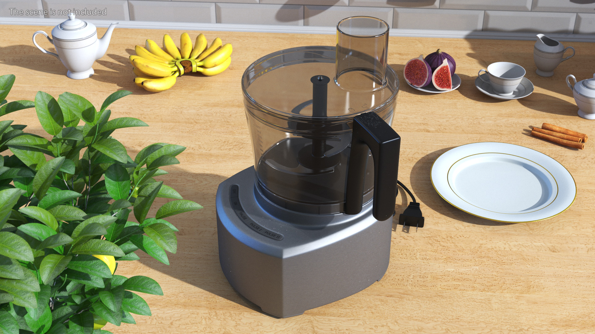 3D Electric Food Processor model