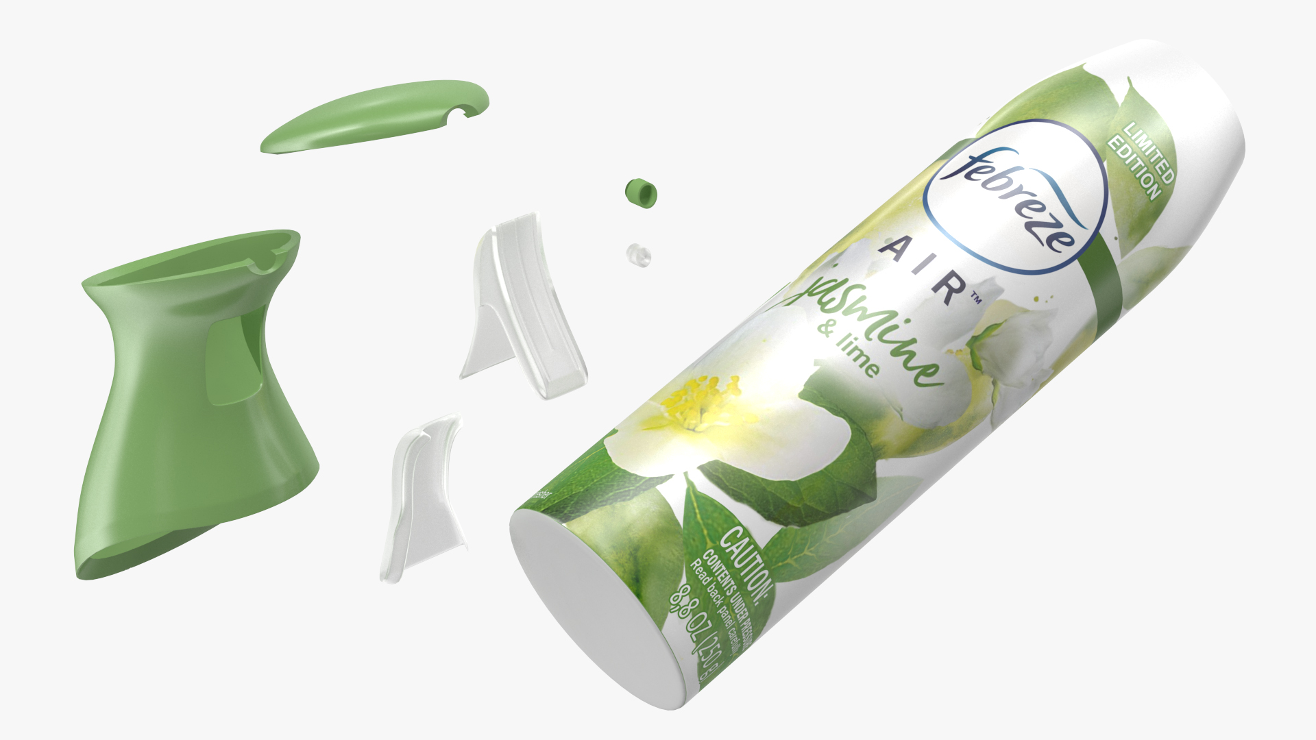 Air Freshener Febreze AIR Fresh Jasmine Lime 3D model