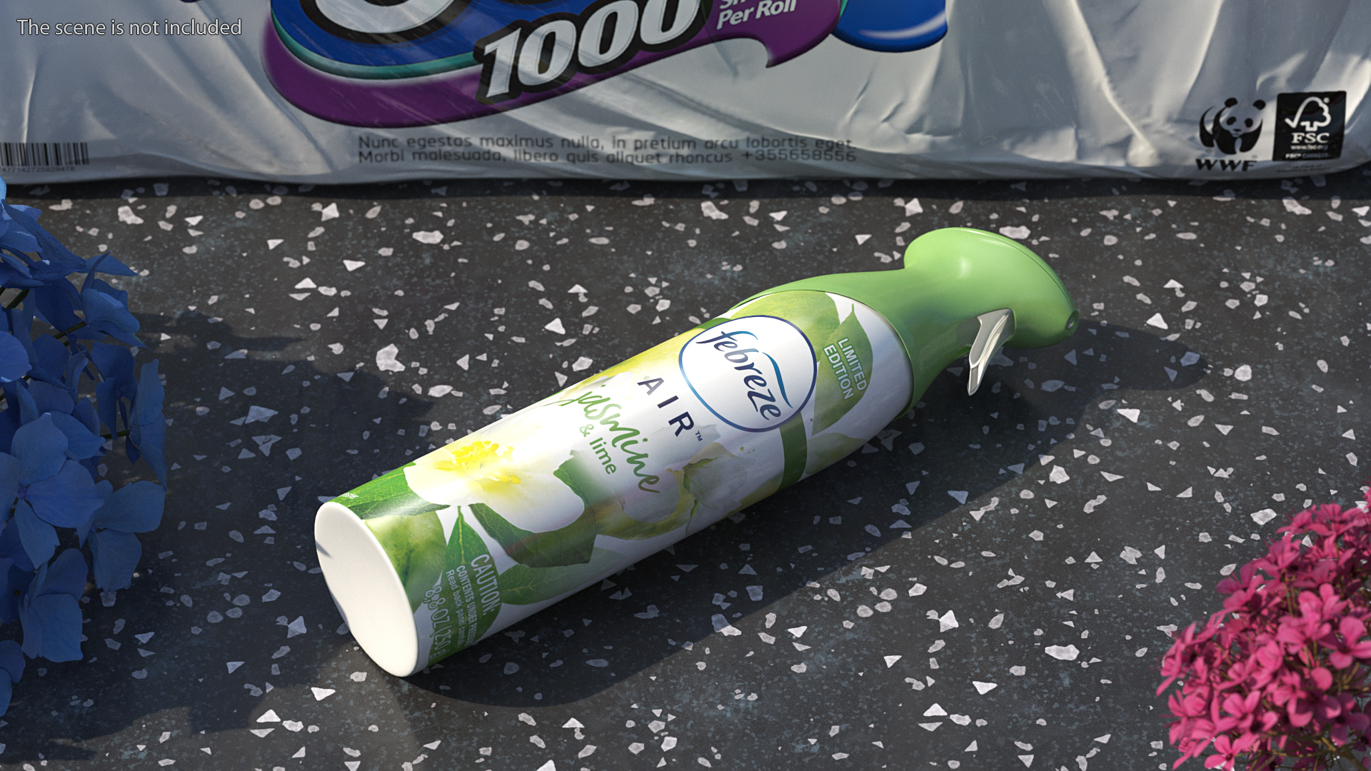Air Freshener Febreze AIR Fresh Jasmine Lime 3D model