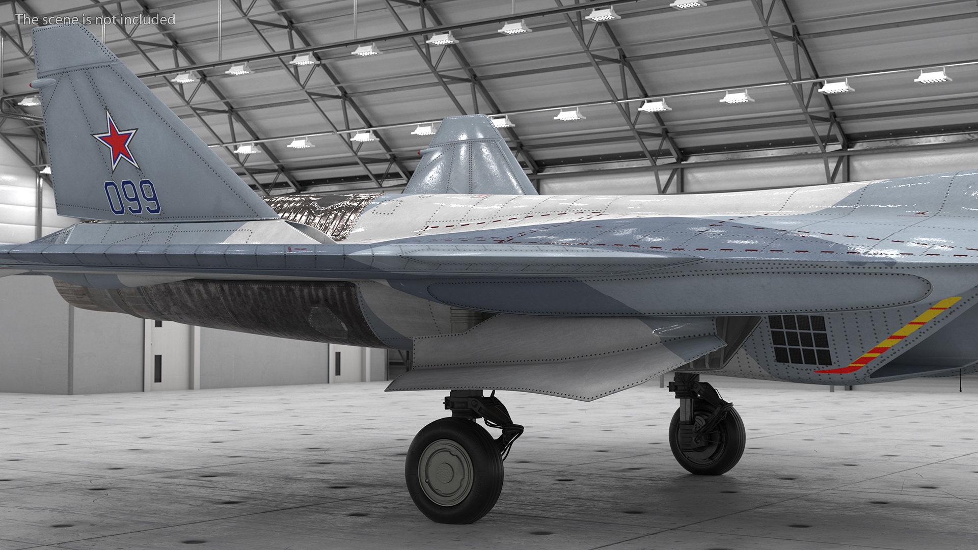 3D Stealth Multirole Fighter SU 57 With a Pilot Rigged