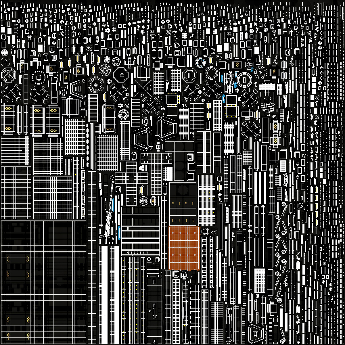 3D model Sci-Fi Interplanetary Space Station