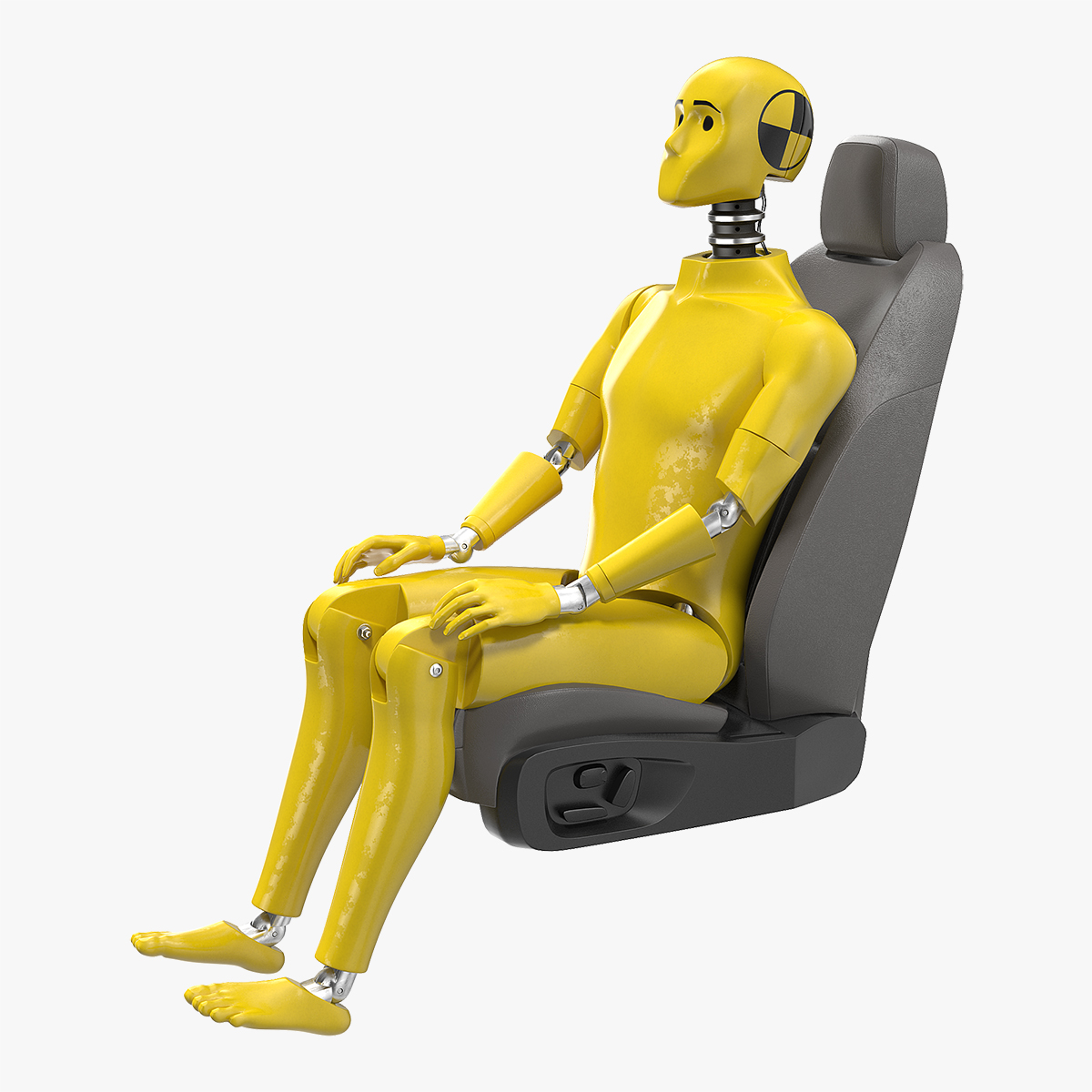 Crash Test Dummy in Seat, view 3