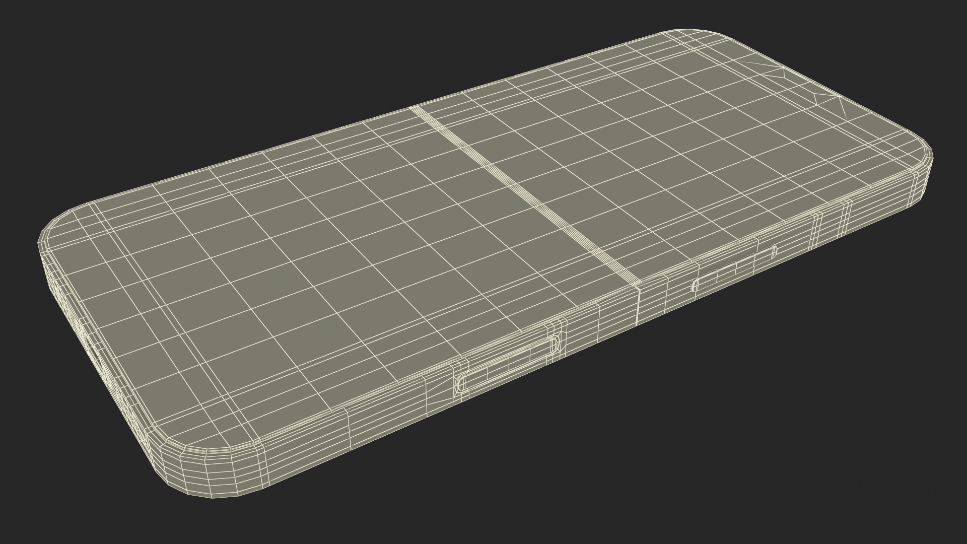 iPhone Flip Space Gray 3D