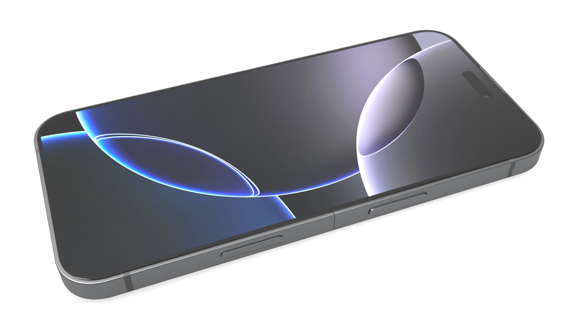 iPhone Flip Space Gray 3D