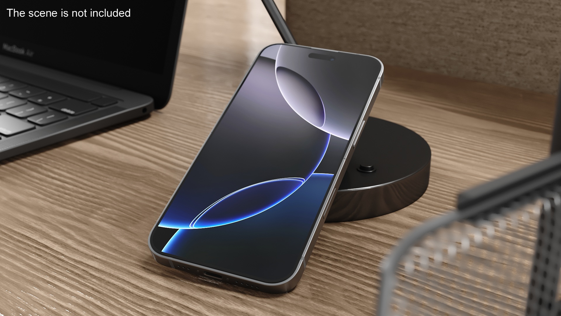 iPhone Flip Space Gray 3D