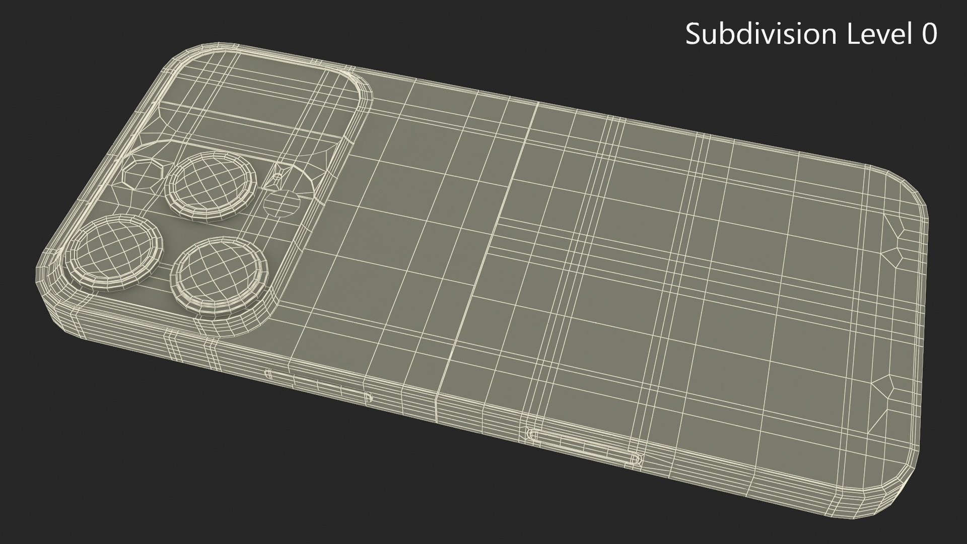 iPhone Flip Space Gray 3D