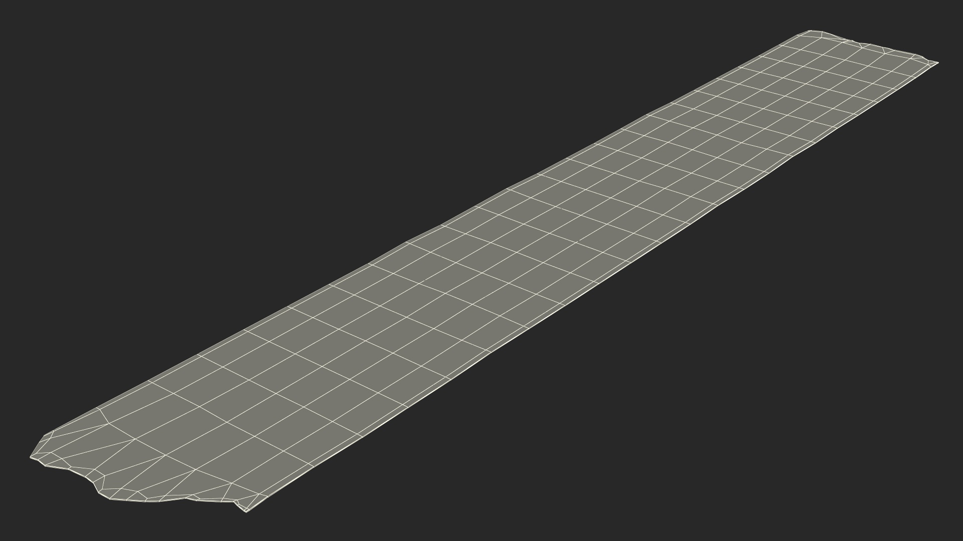 Adhesive Duct Tape Pieces Set 3D model