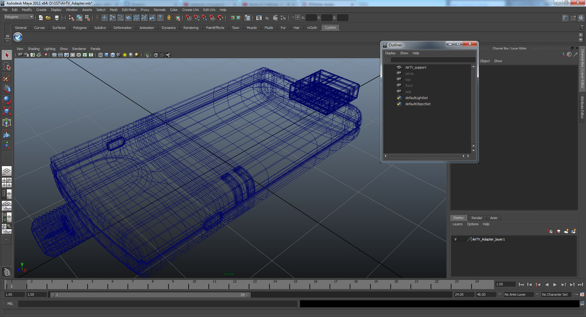 3D AirTV Adapter model