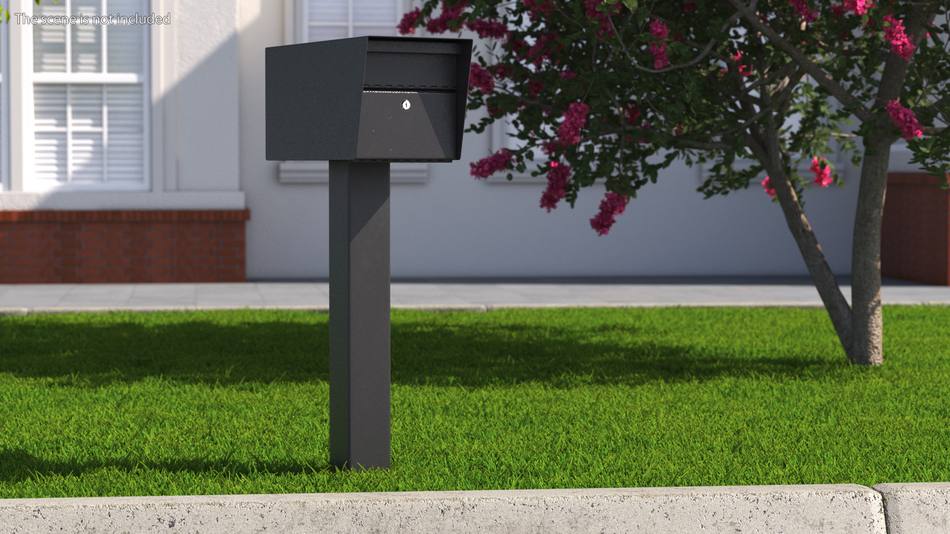 3D model Locking Mailbox
