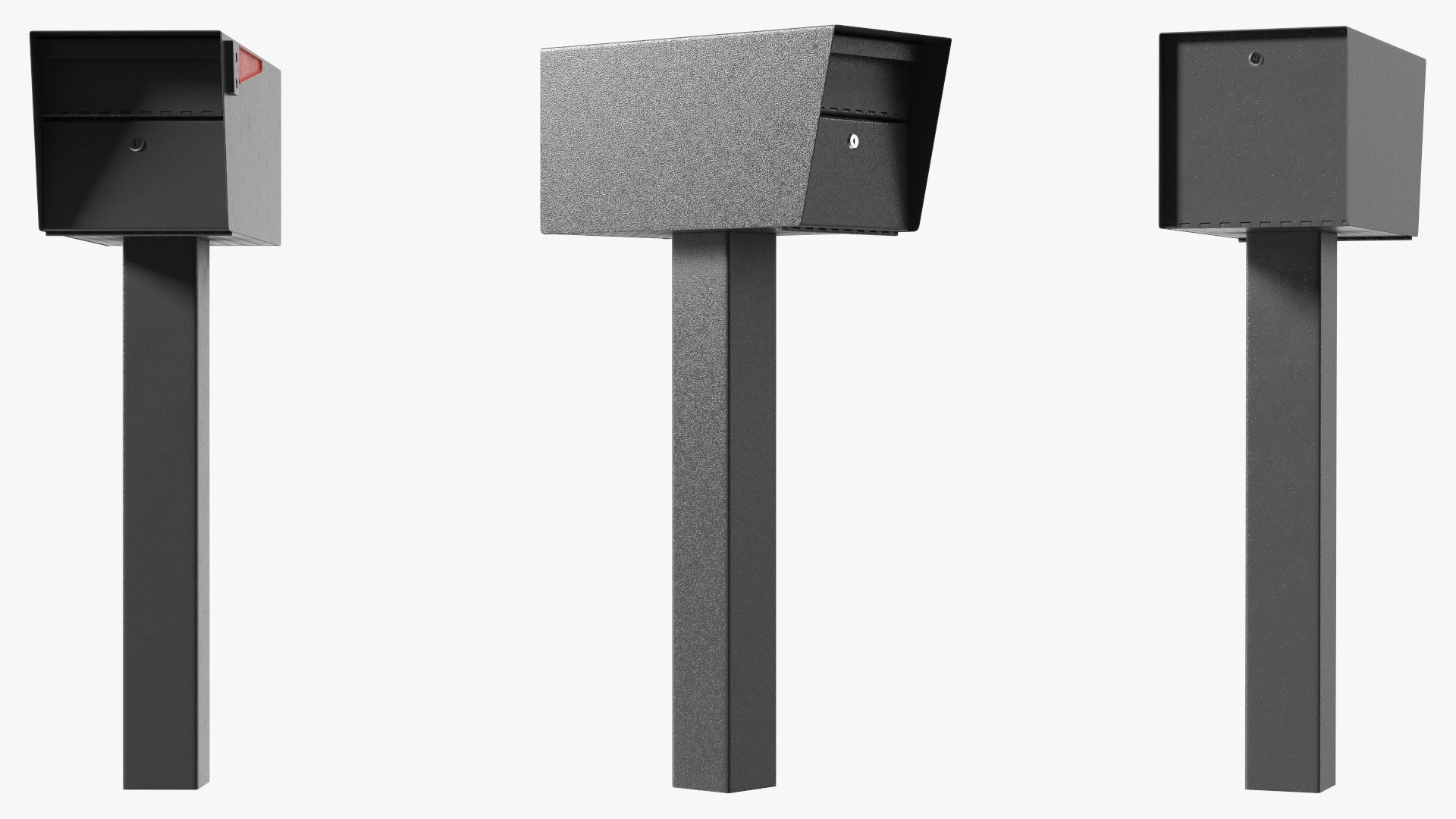 3D model Locking Mailbox