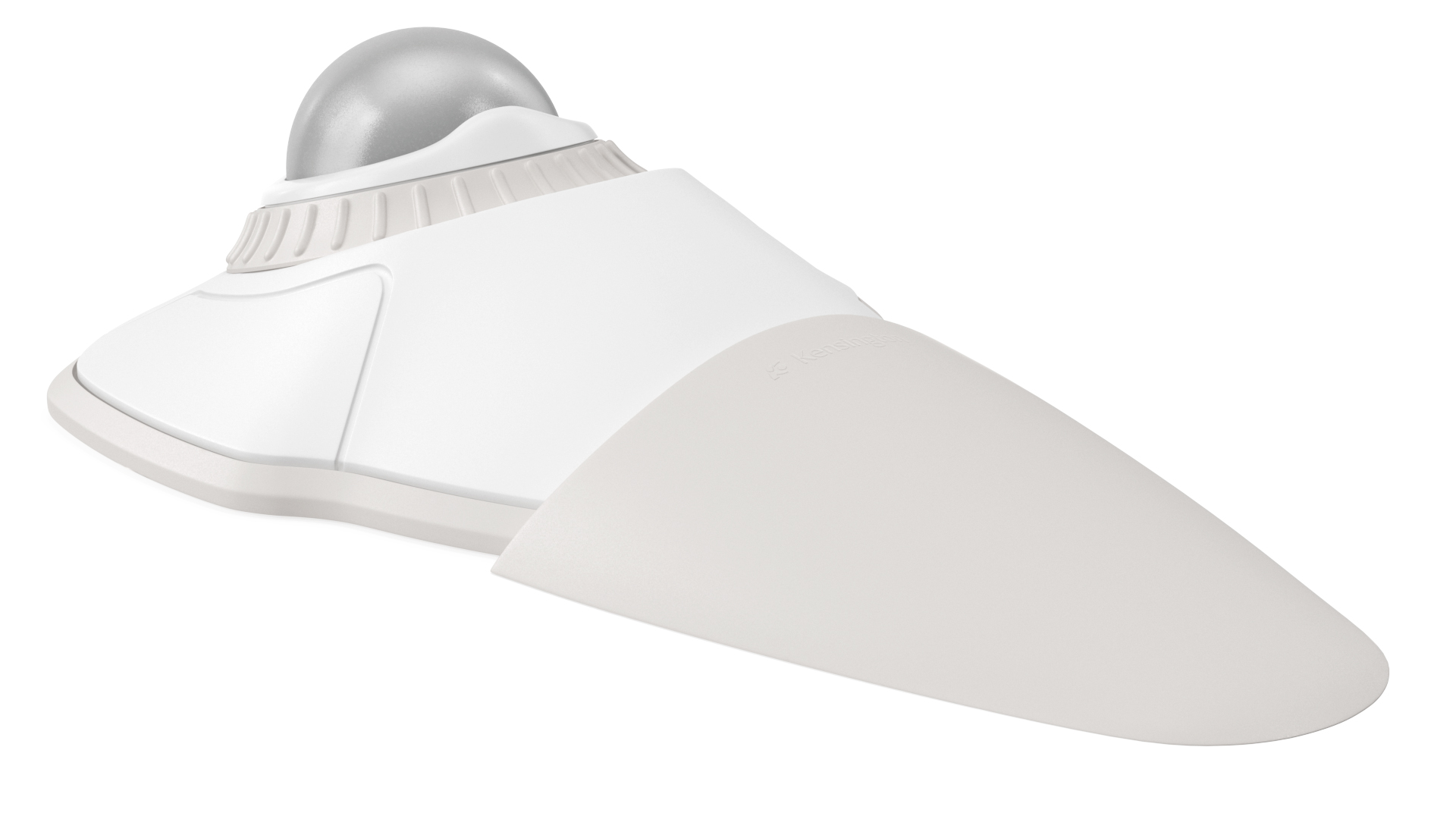 Trackball Mouse White Color 3D