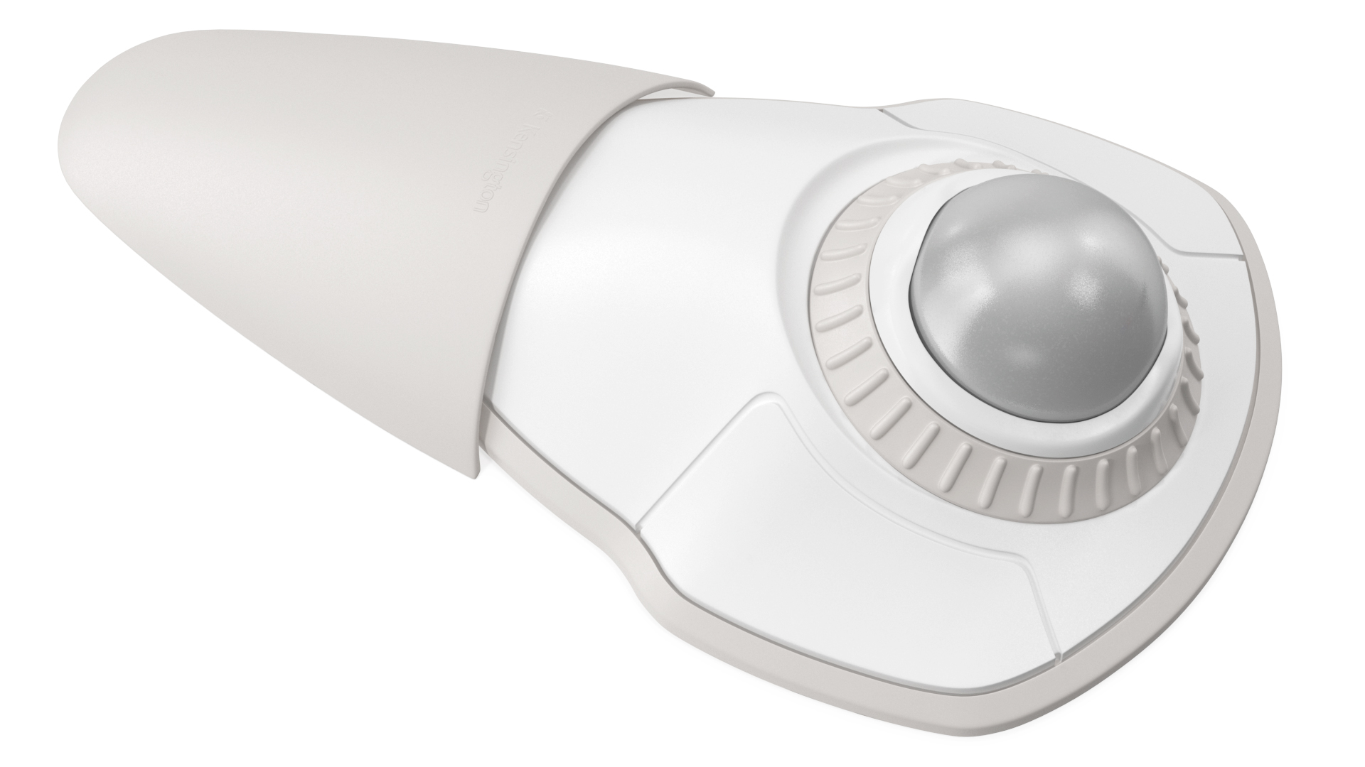Trackball Mouse White Color 3D
