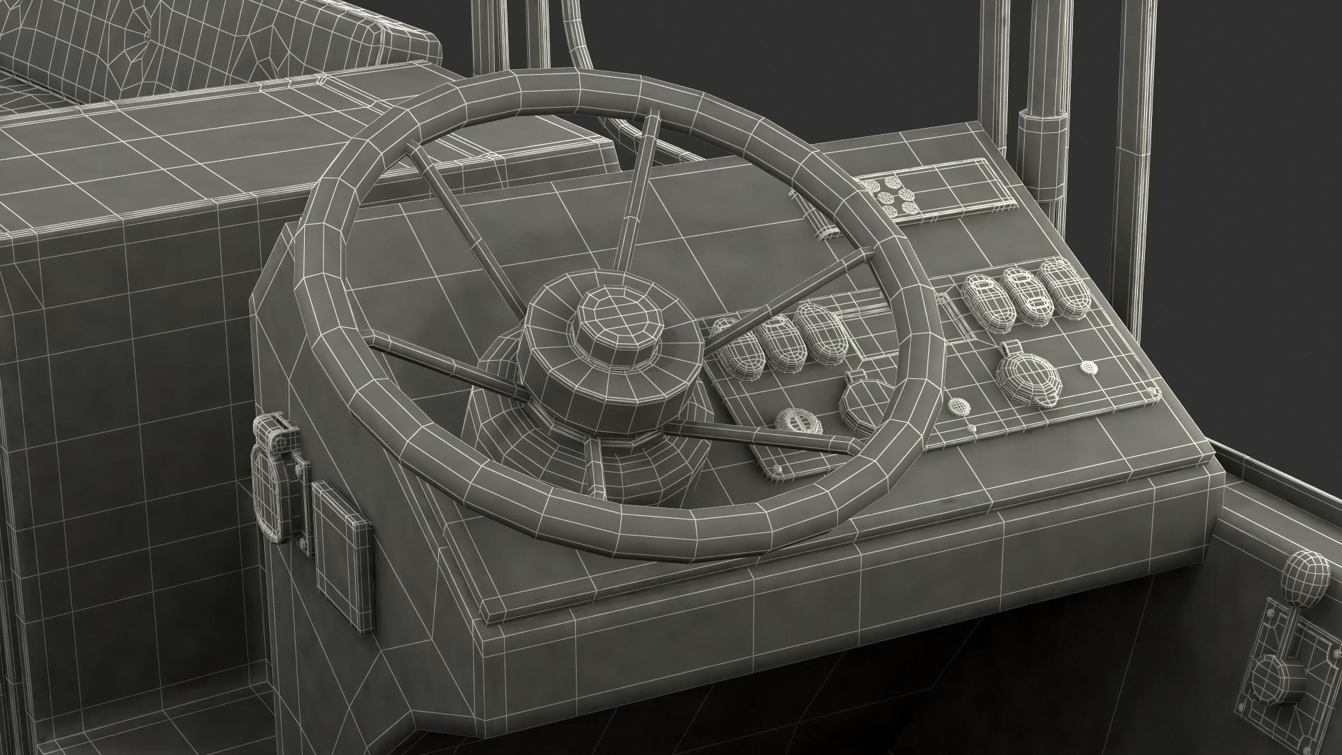3D model Duffy 22 Bay Island Electric Boat Rigged