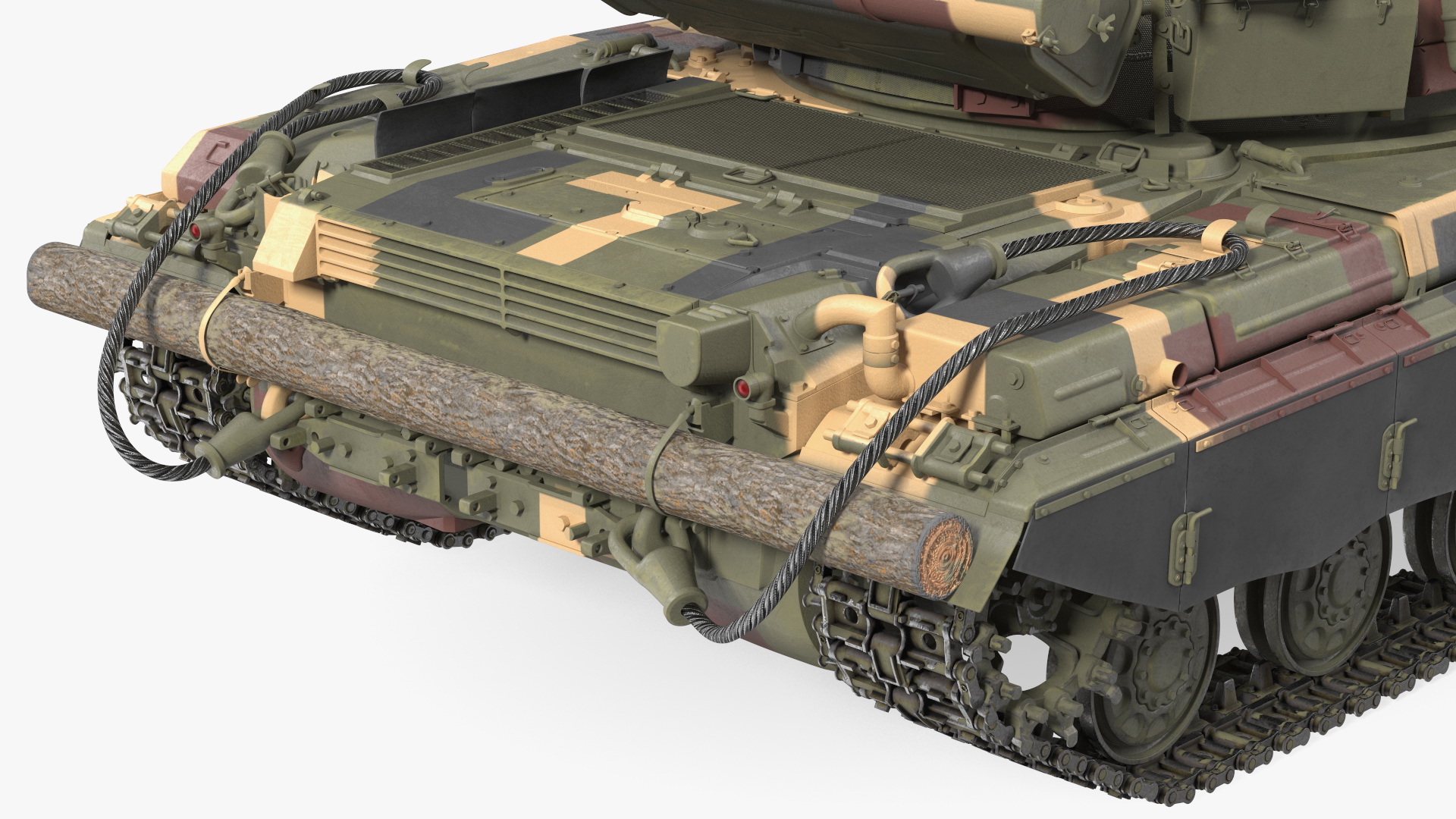 3D T64 BV Battle Tank Clean Rigged