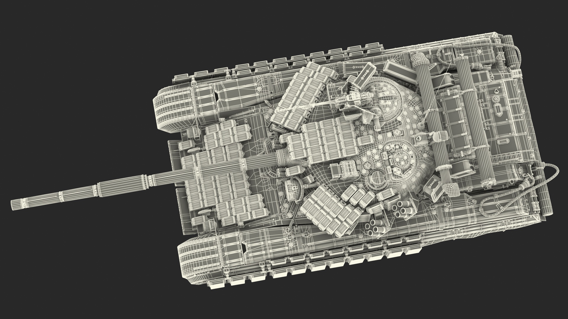 3D T64 BV Battle Tank Clean Rigged