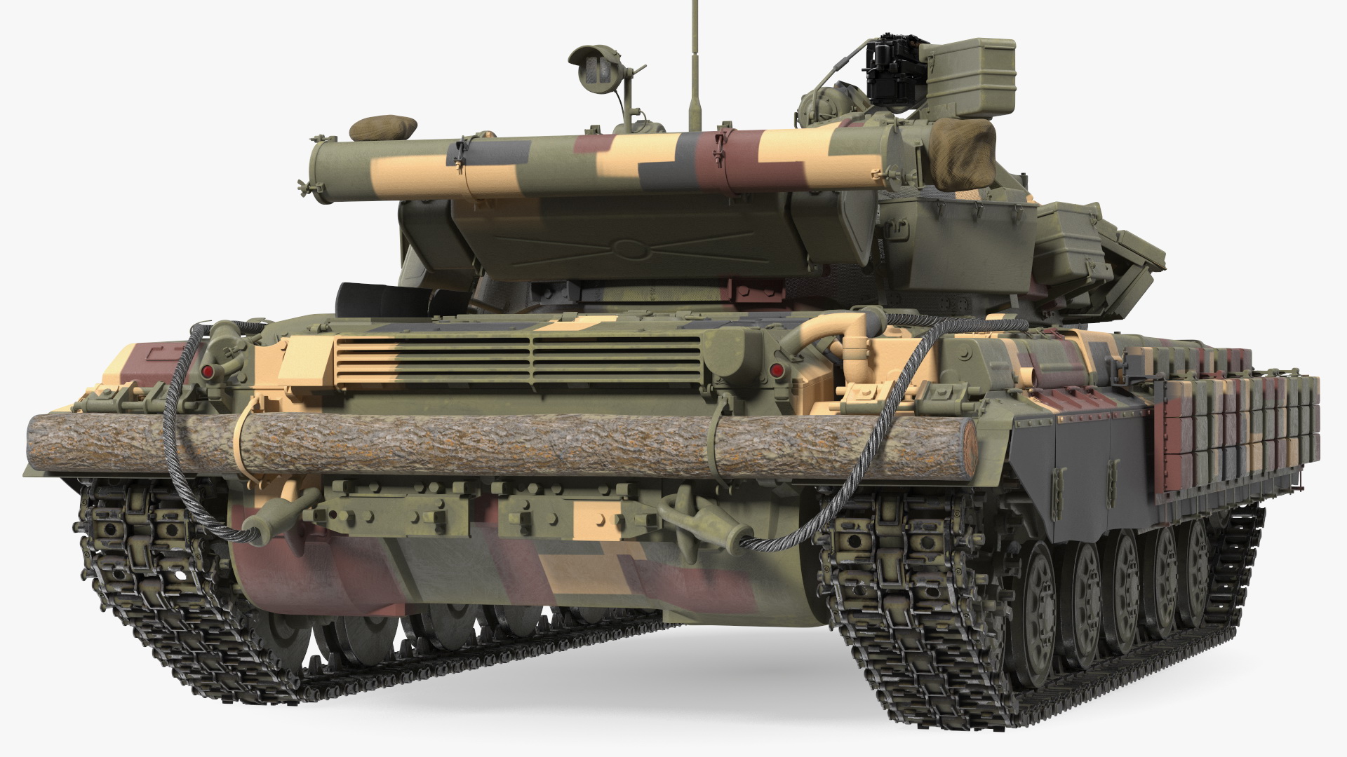 3D T64 BV Battle Tank Clean Rigged