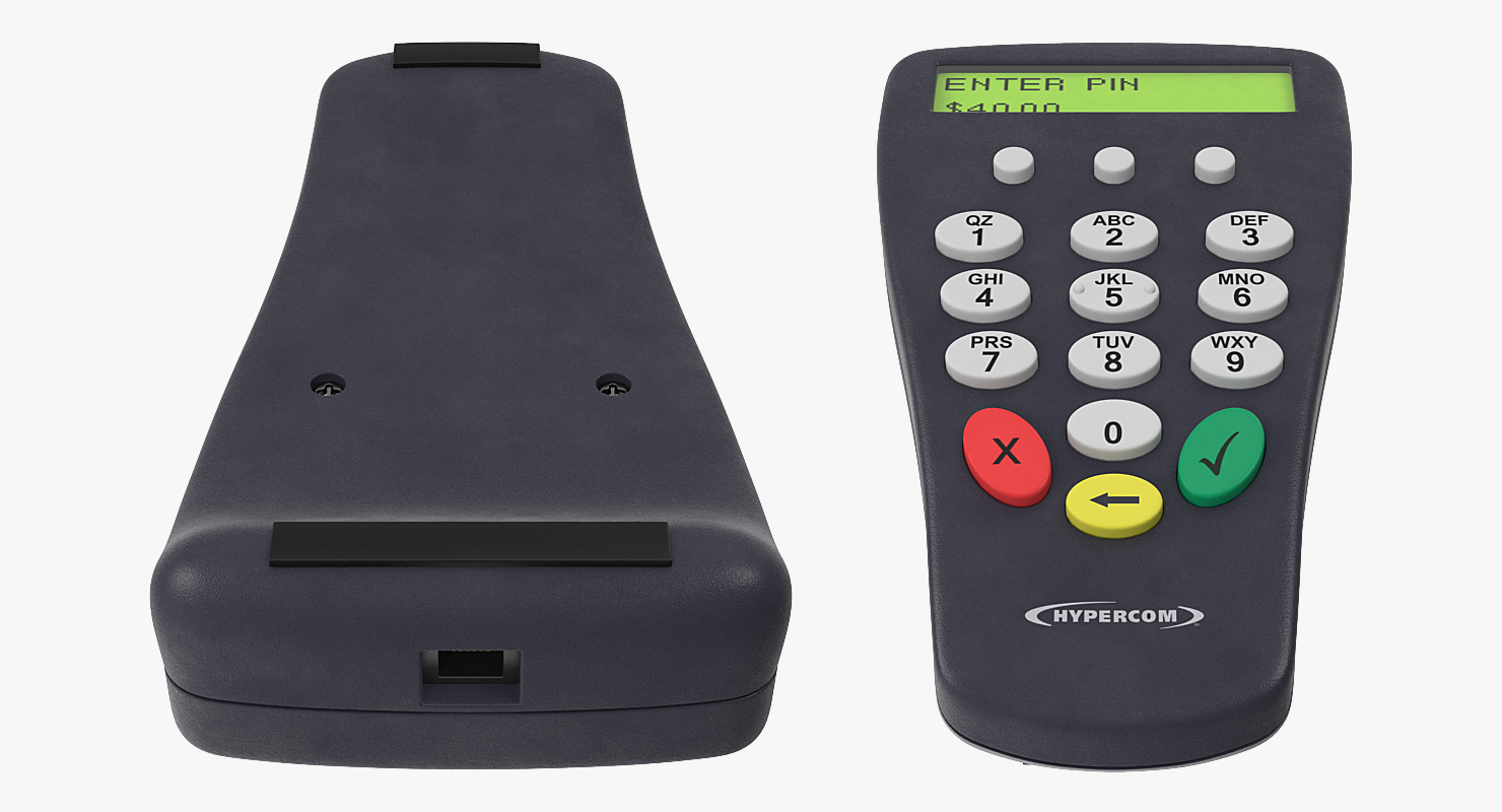 Pin Pad 3D model