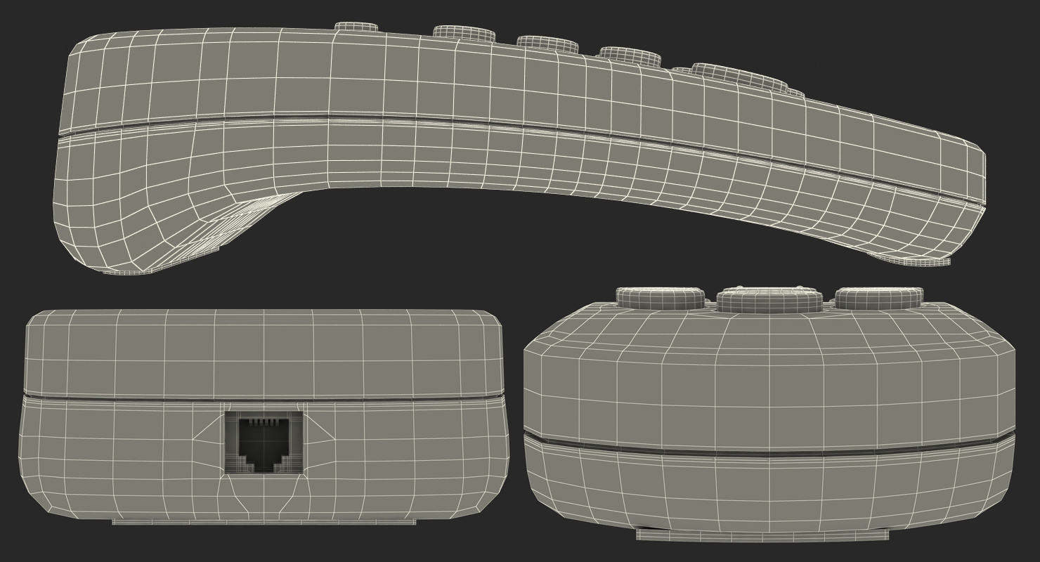 Pin Pad 3D model