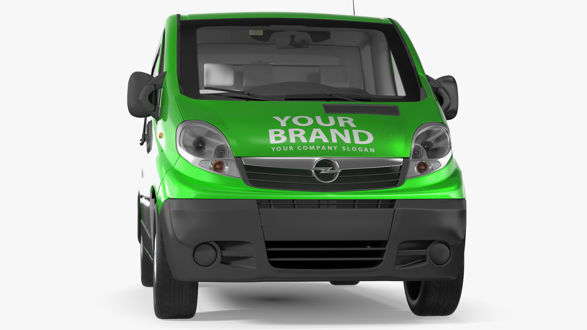 3D Opel Vivaro 2013 Simple Interior Your Brand model