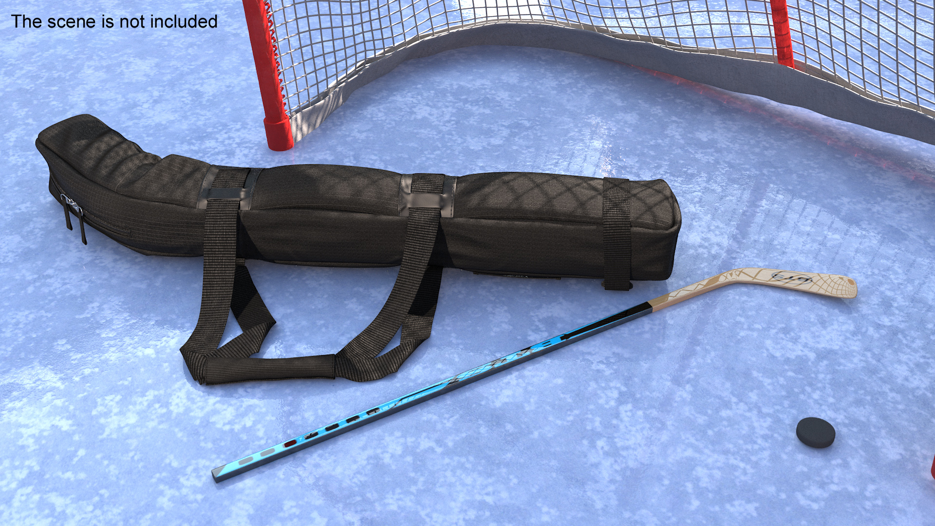 3D Hockey Stick with Bag