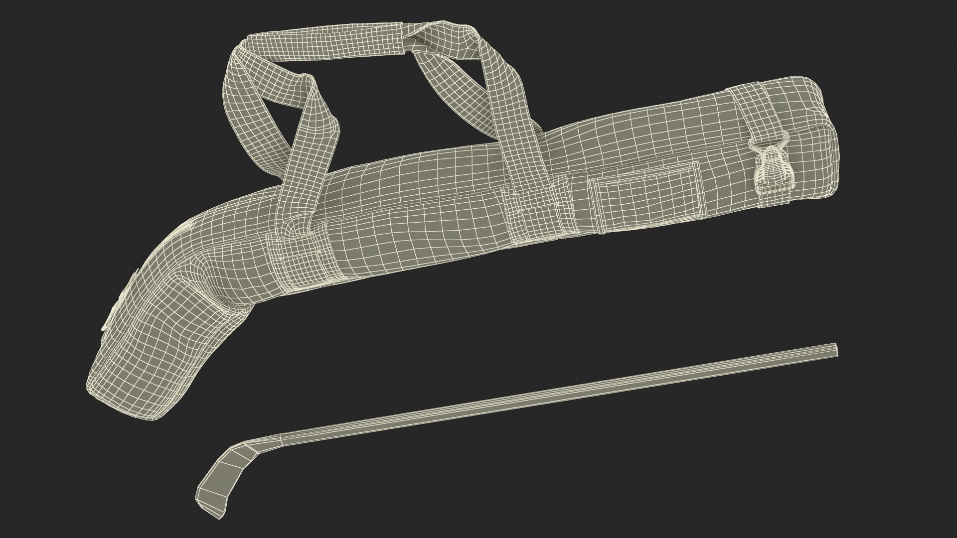 3D Hockey Stick with Bag