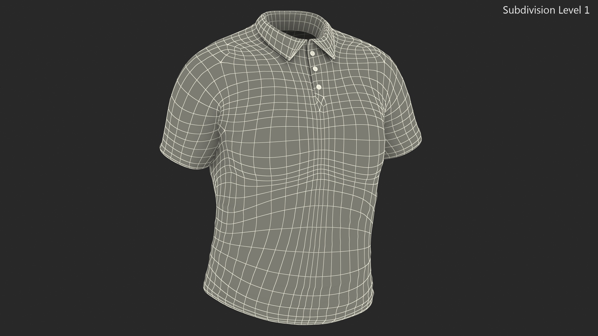 3D Sport T Shirt model