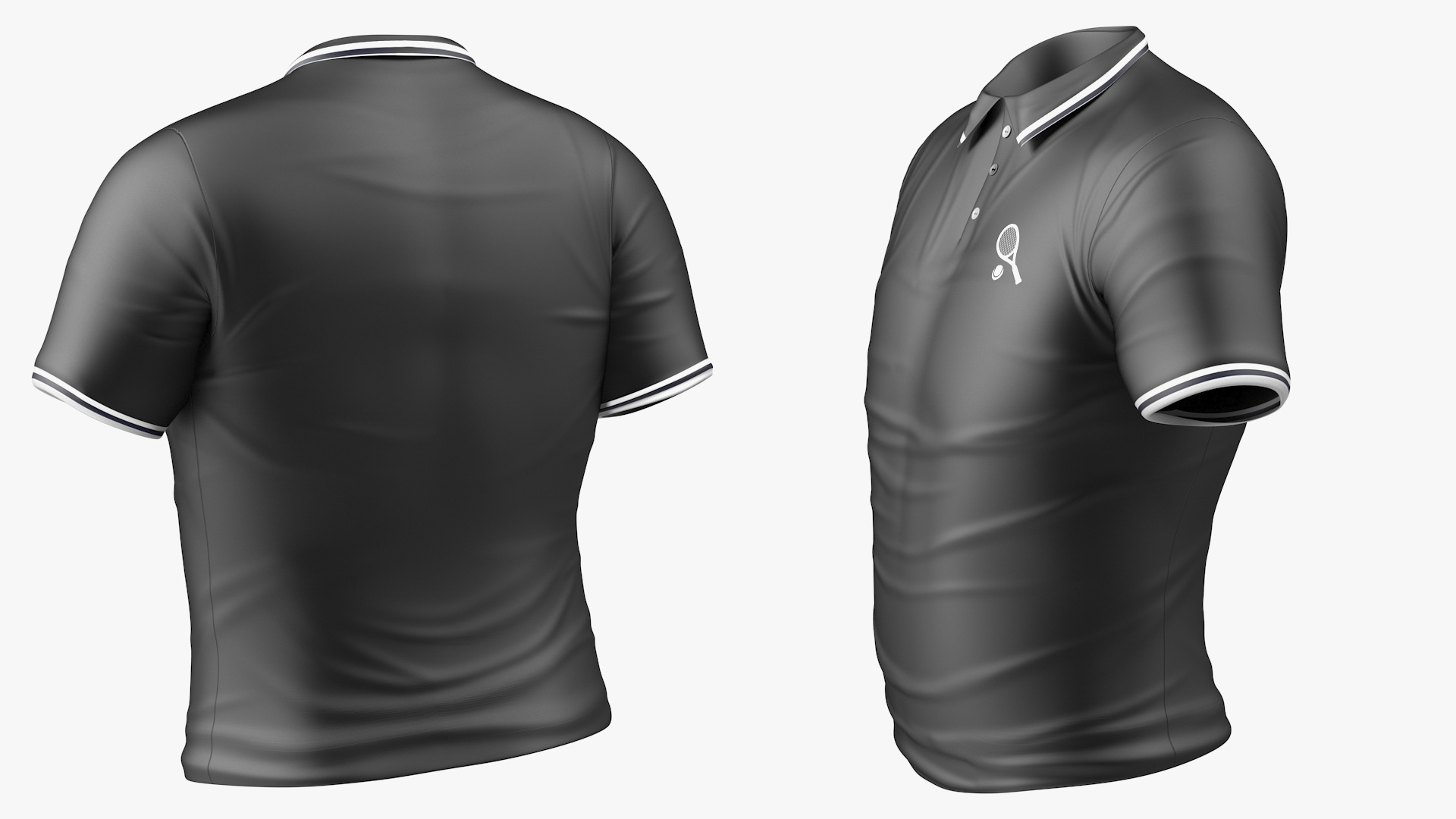3D Sport T Shirt model