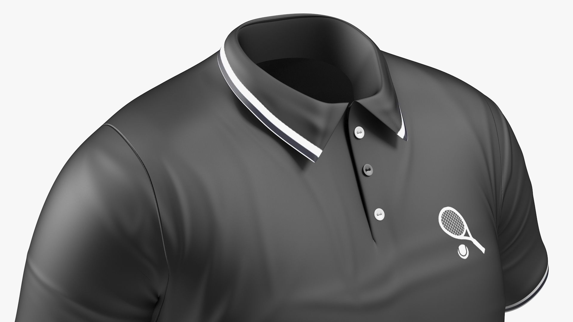 3D Sport T Shirt model