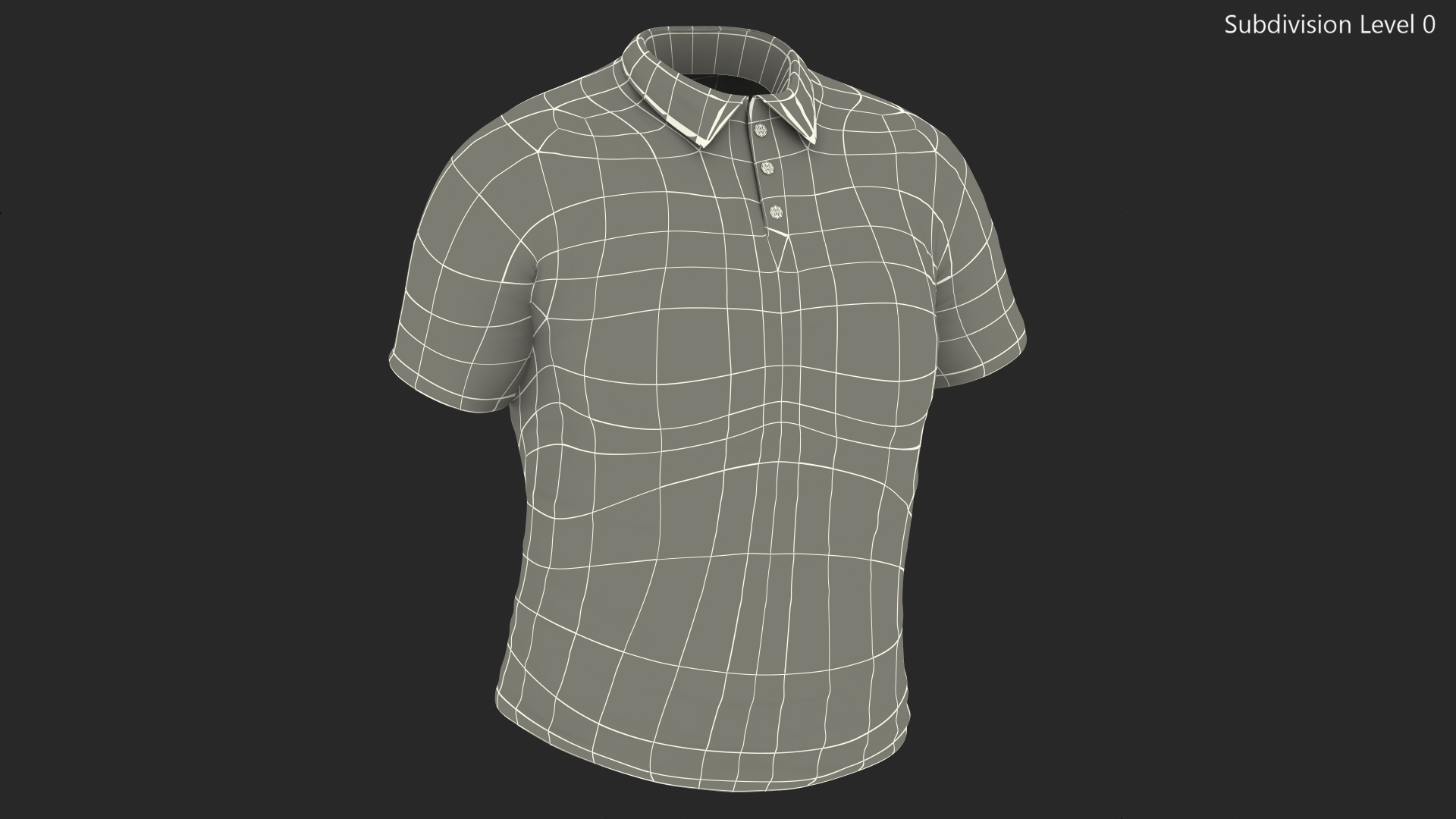 3D Sport T Shirt model