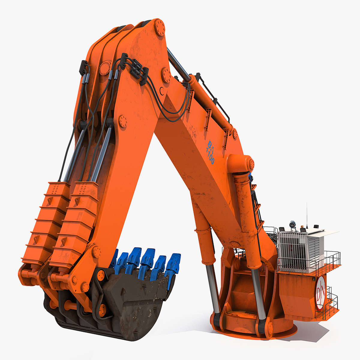 Backhoe Dredger 1100, view 5