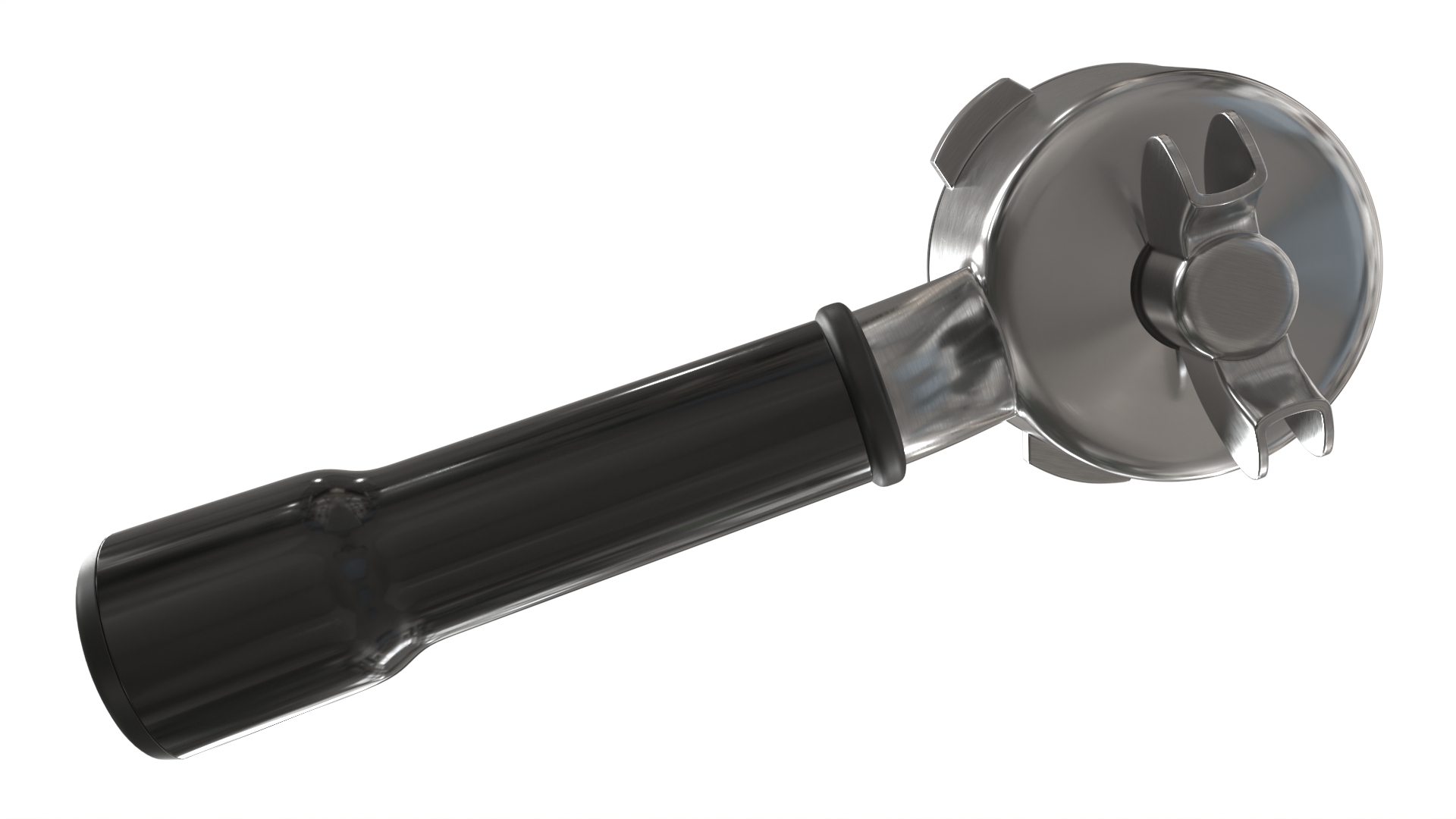 3D Double Spouts Portafilter Empty