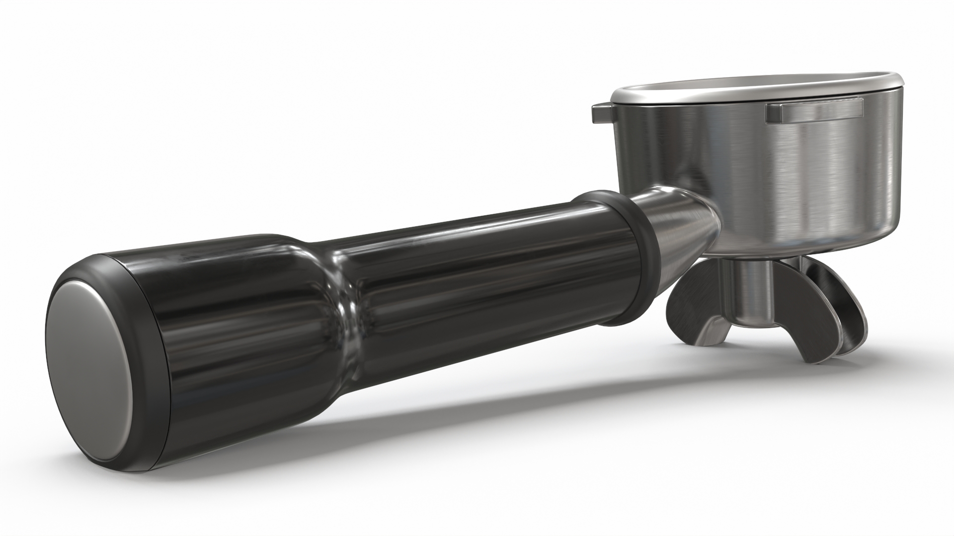 3D Double Spouts Portafilter Empty
