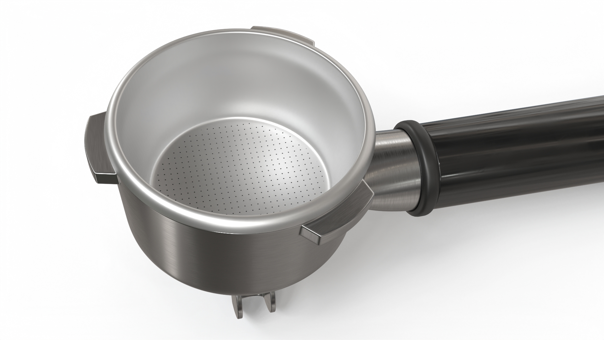 3D Double Spouts Portafilter Empty