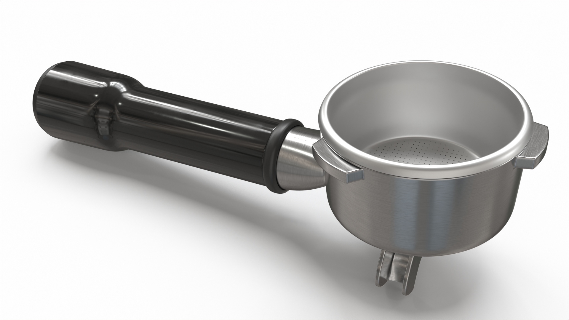 3D Double Spouts Portafilter Empty