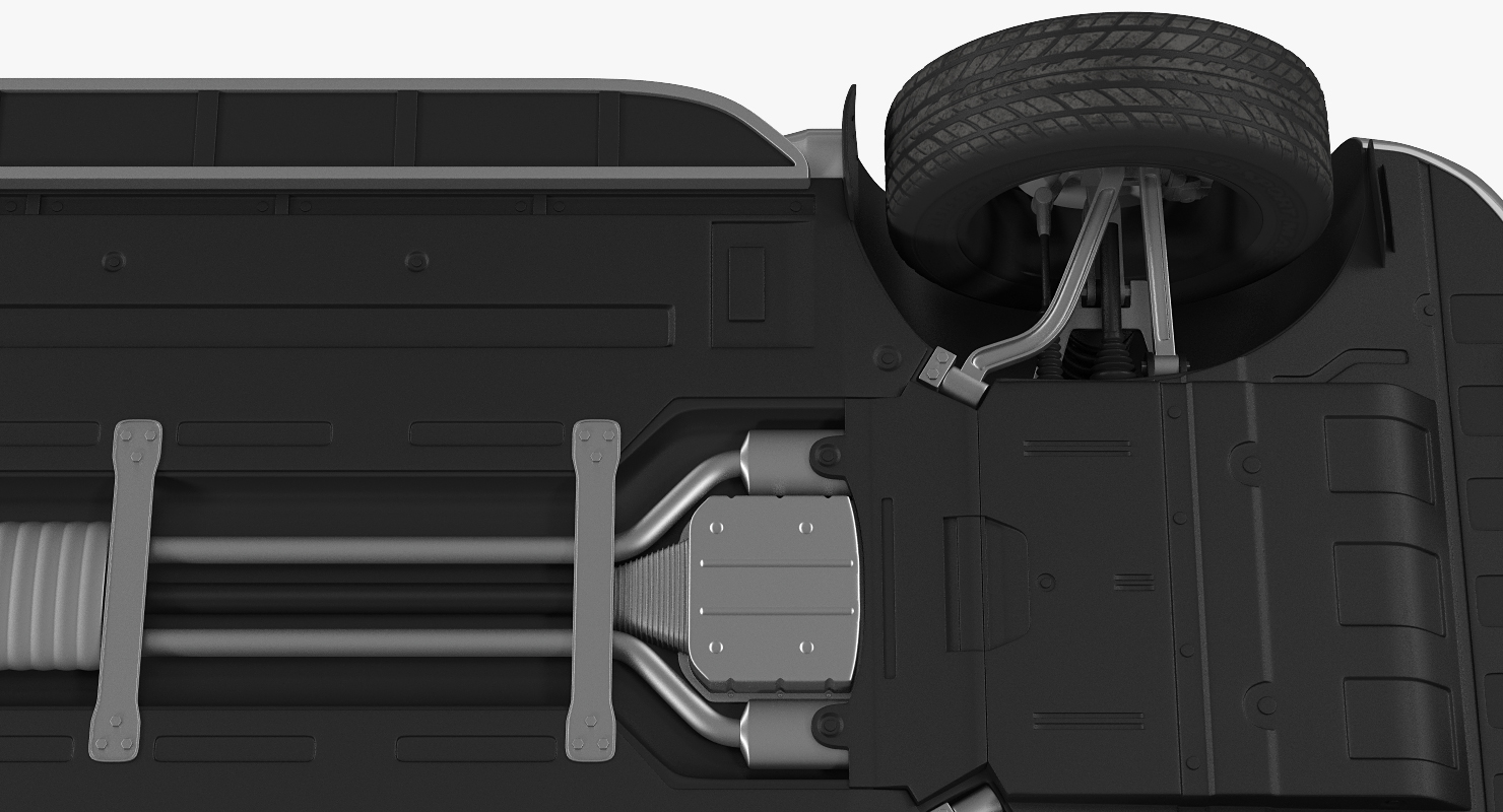 Toyota Prado 2018 Rigged 3D model