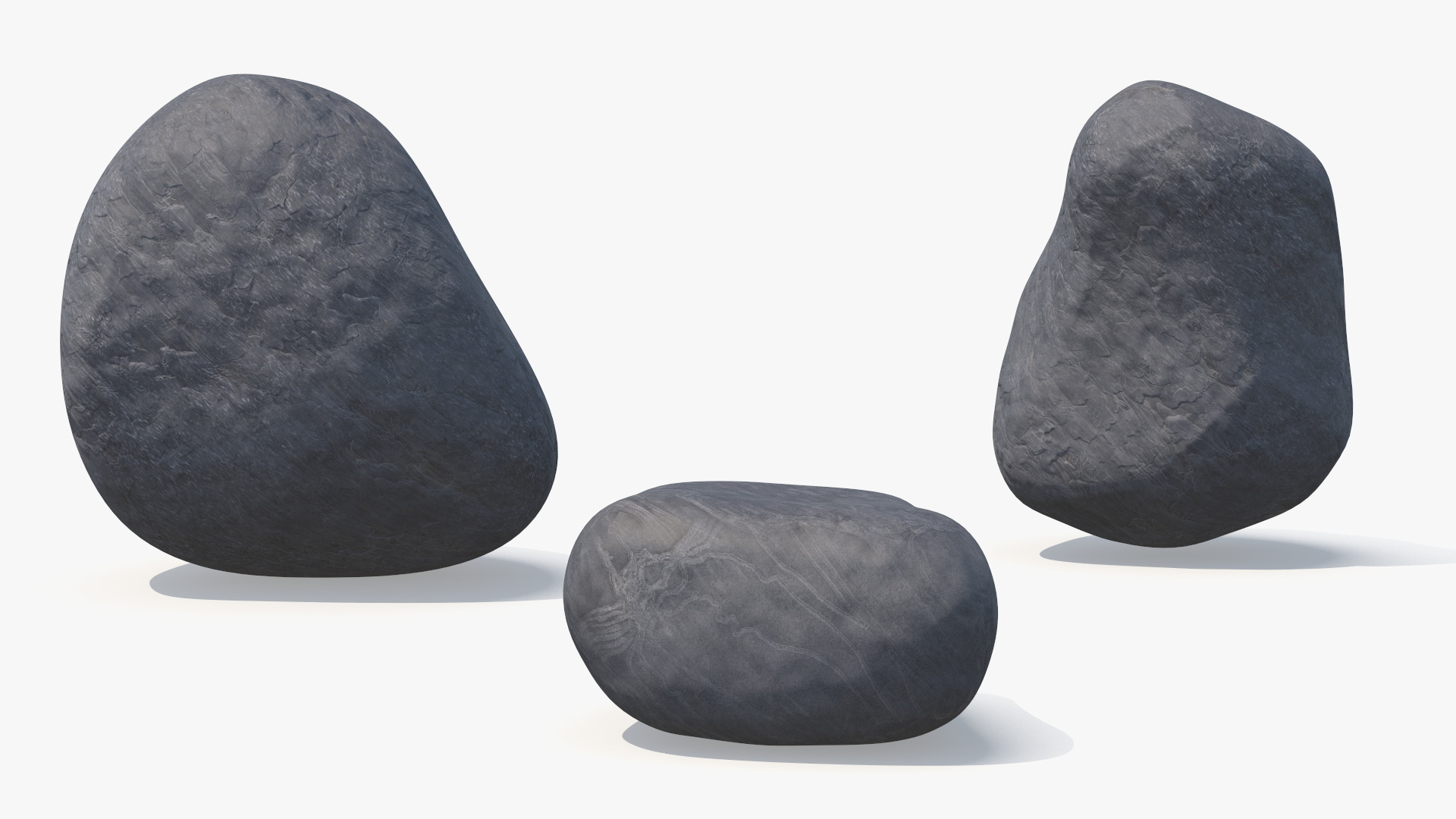 Natural River Rock Set, view 4
