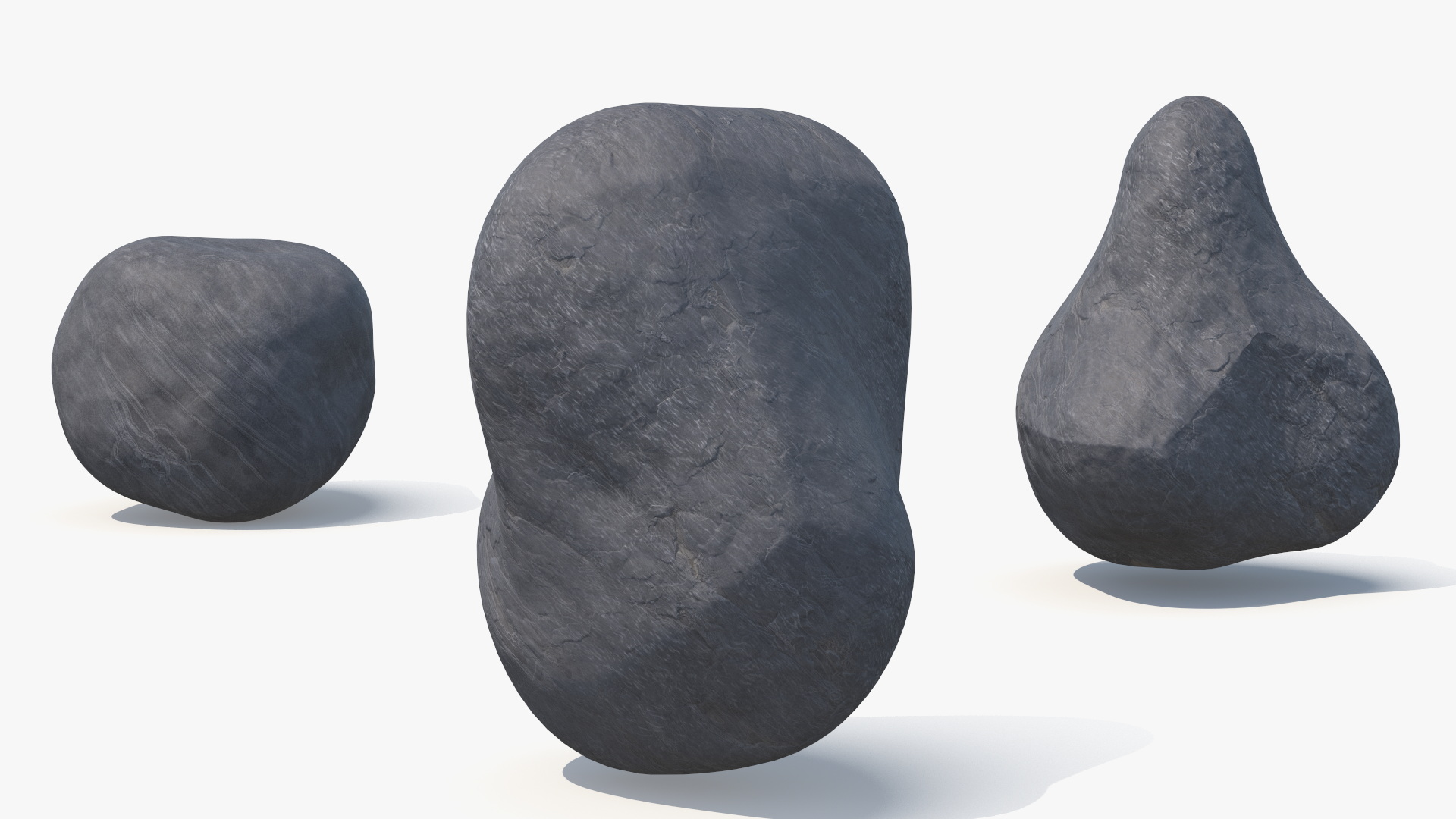 Natural River Rock Set, view 5